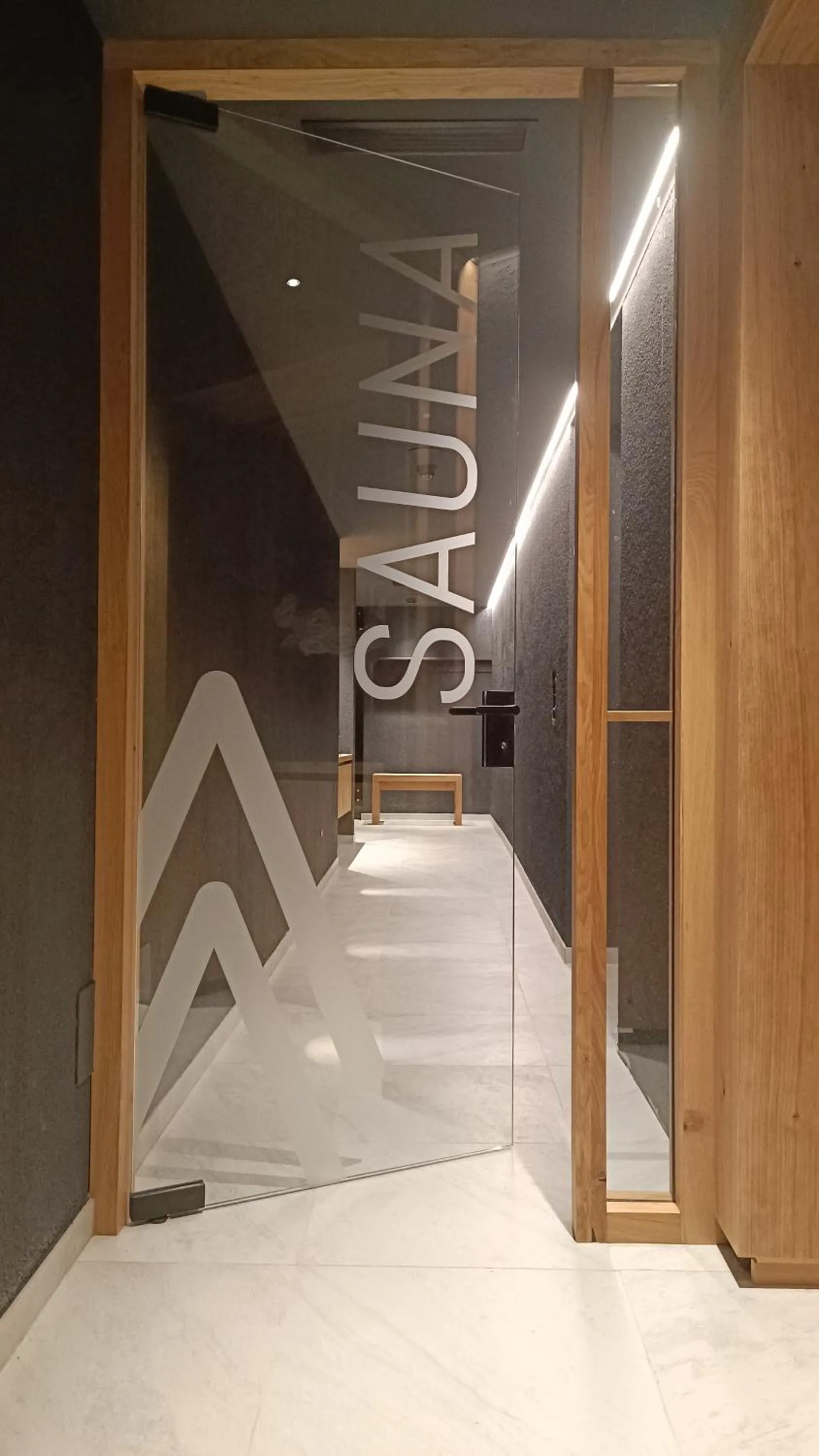 Sauna in Laurena Aparthotel