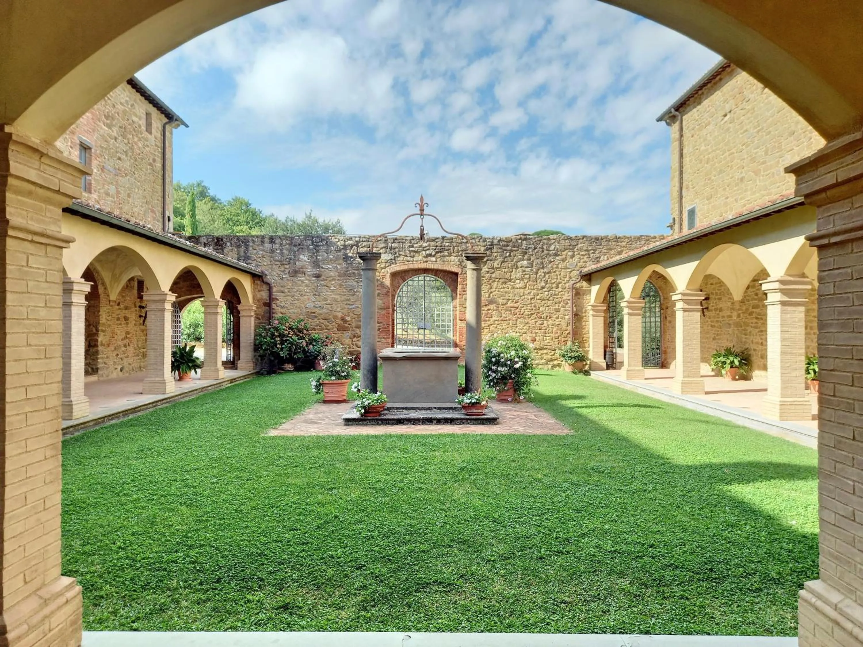 Patio in Agriturismo I Frati