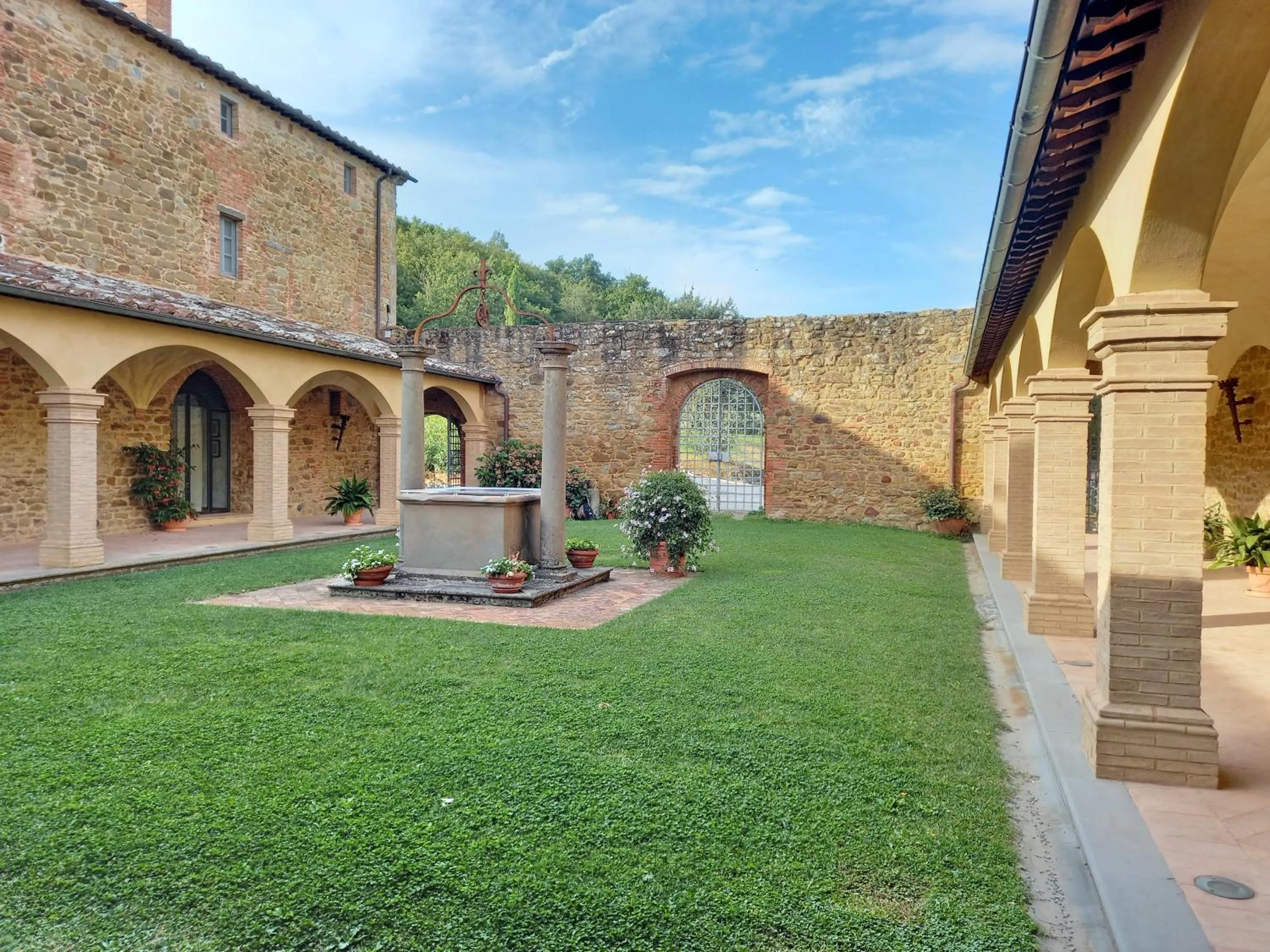 Patio in Agriturismo I Frati