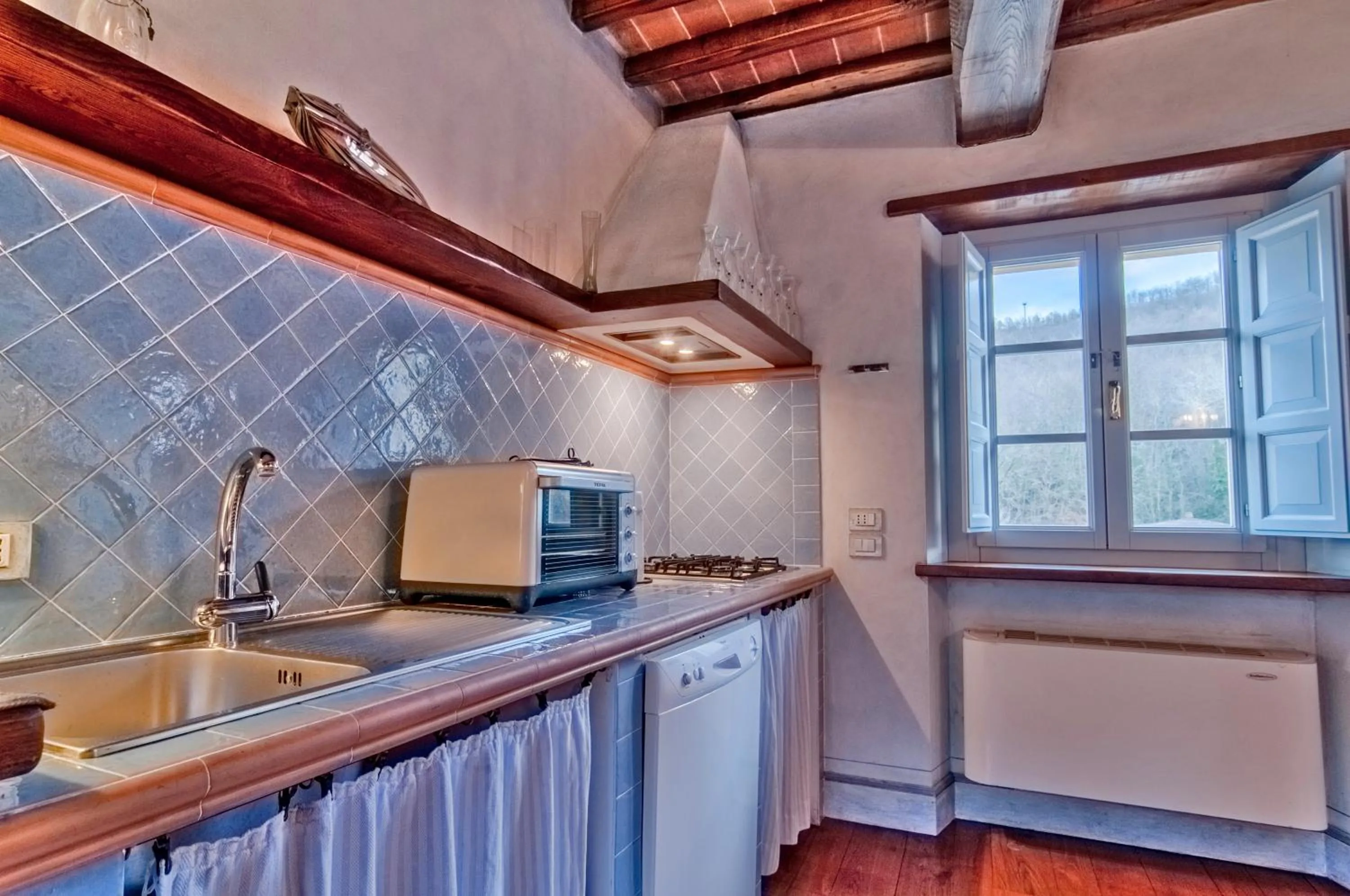 Kitchen or kitchenette in Agriturismo I Frati