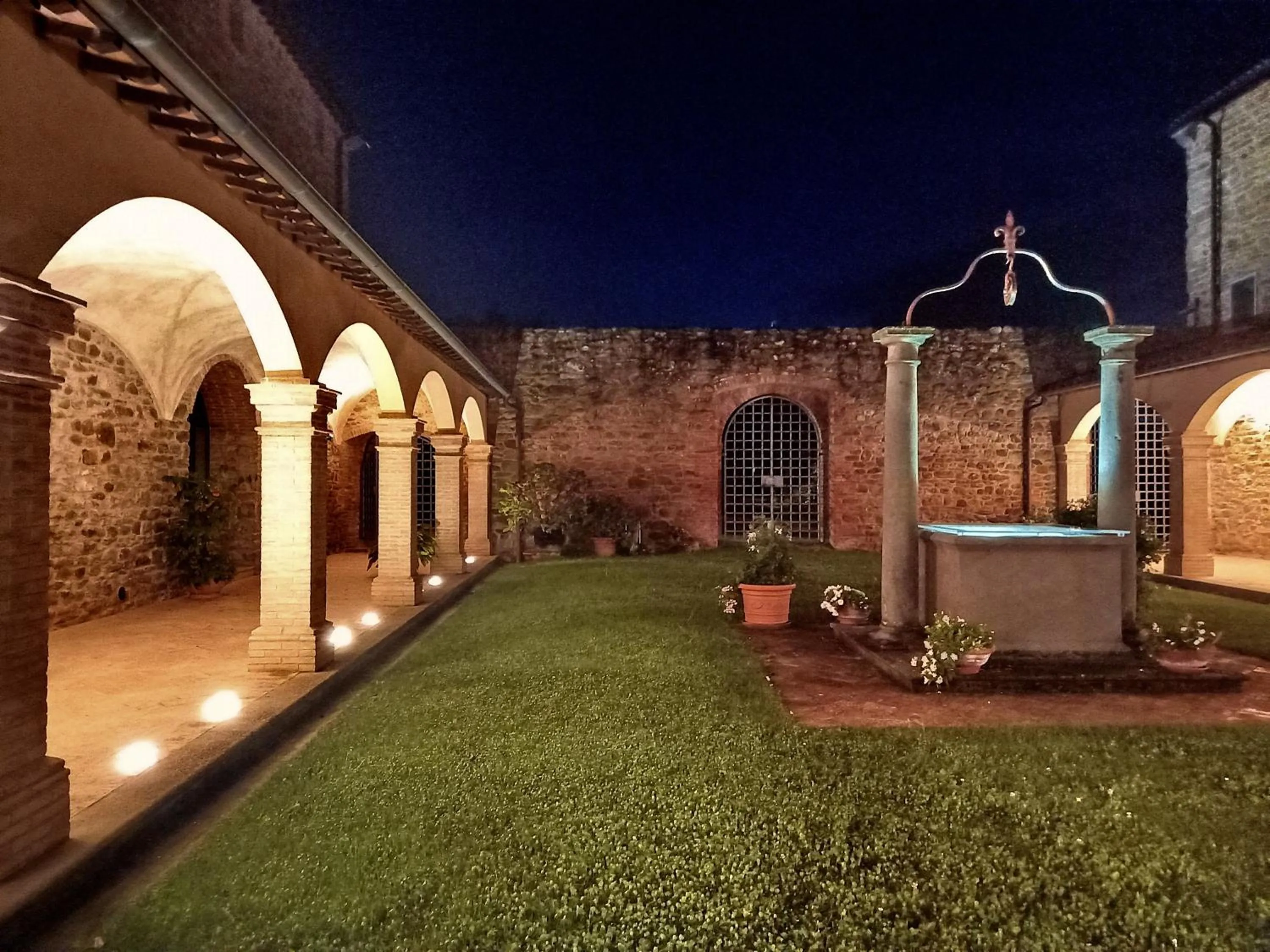 Patio in Agriturismo I Frati