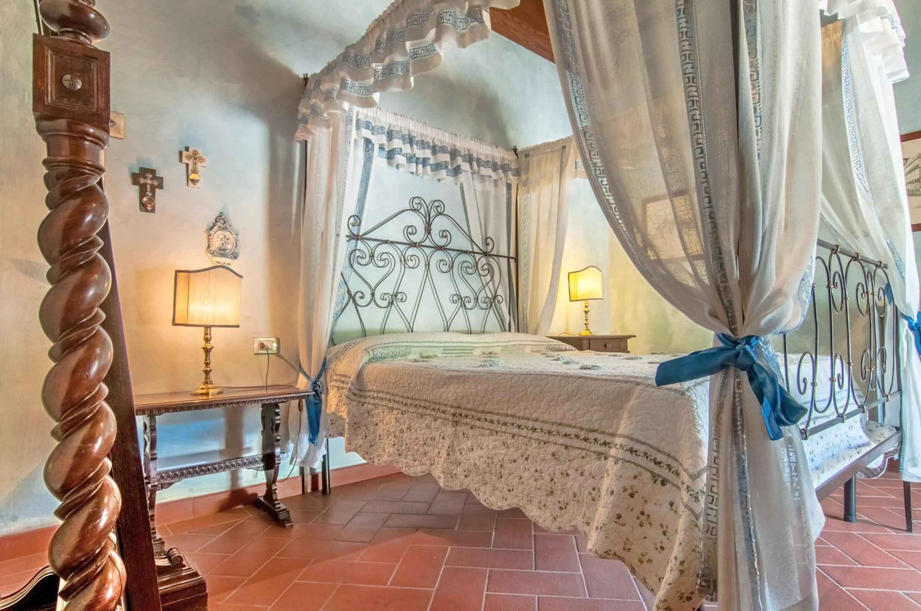 Bedroom, Bed in Agriturismo I Frati