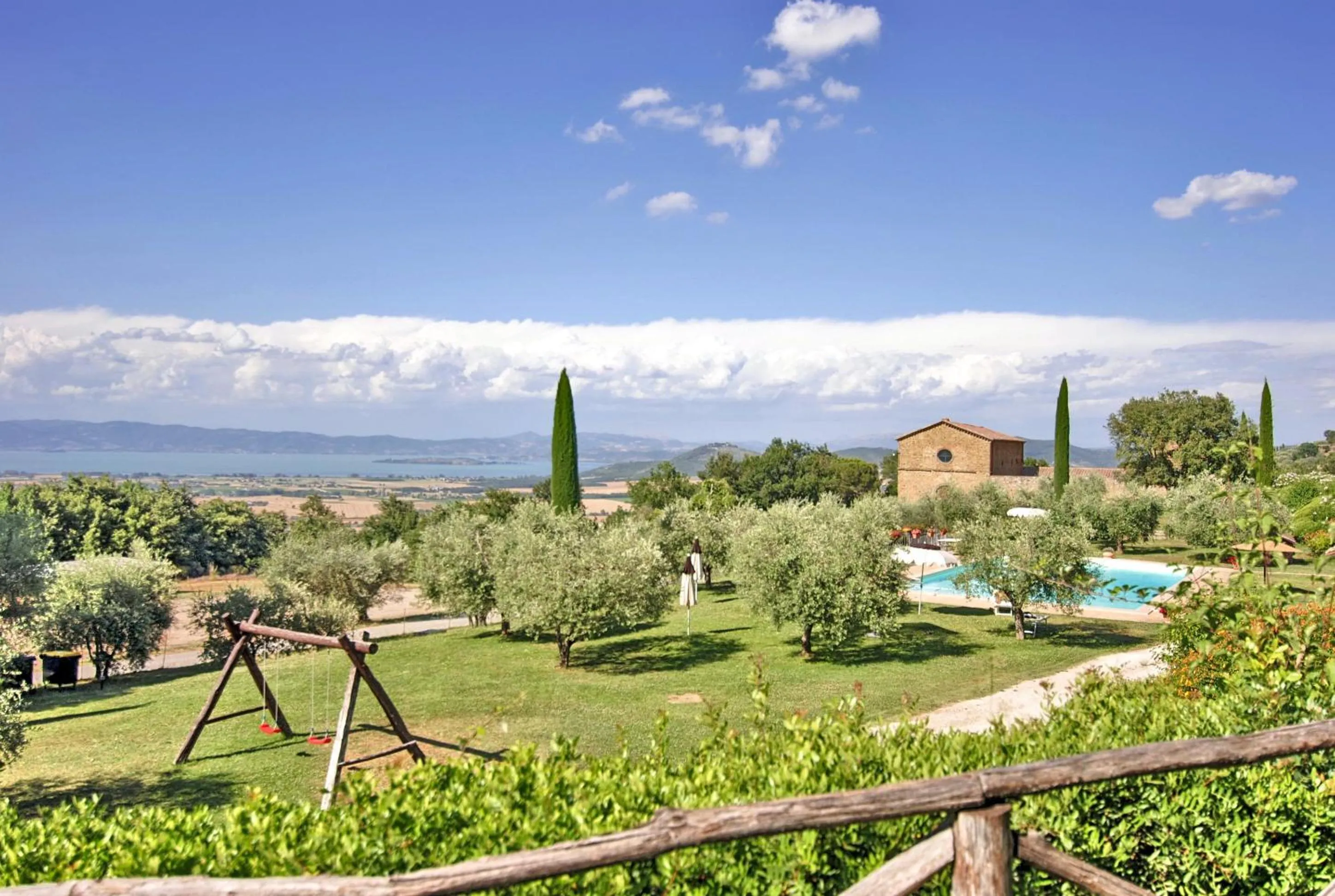 Children play ground in Agriturismo I Frati
