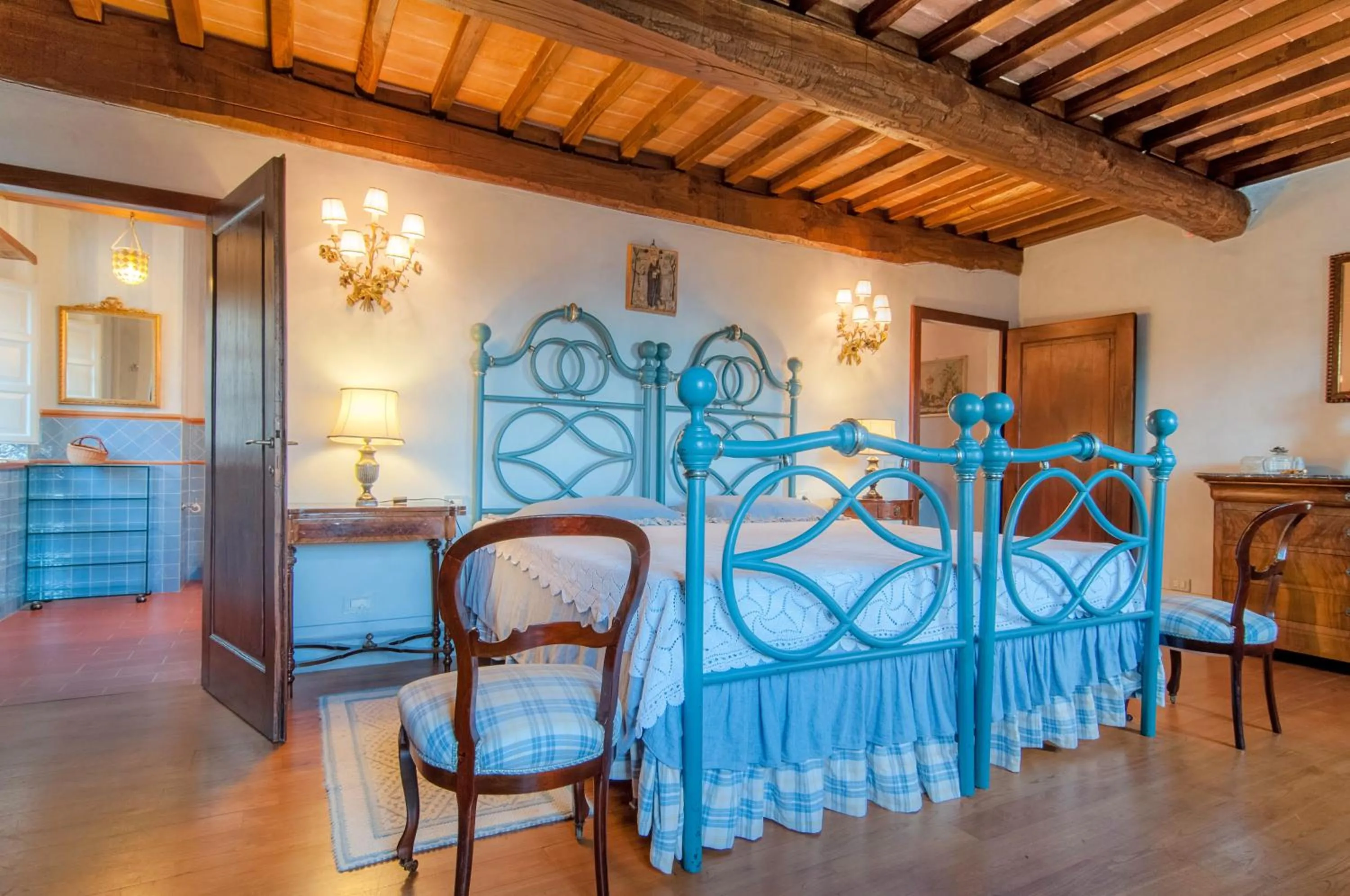 Bedroom, Bed in Agriturismo I Frati
