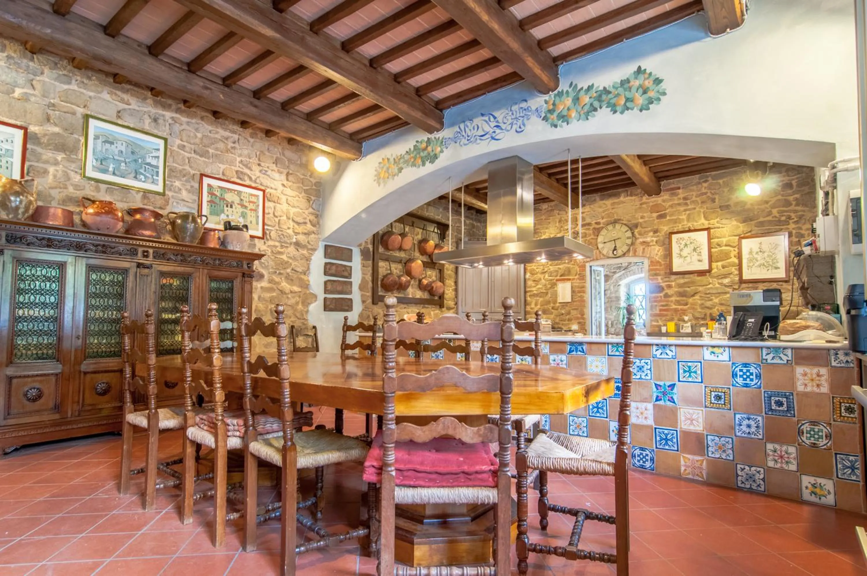 Kitchen or kitchenette in Agriturismo I Frati