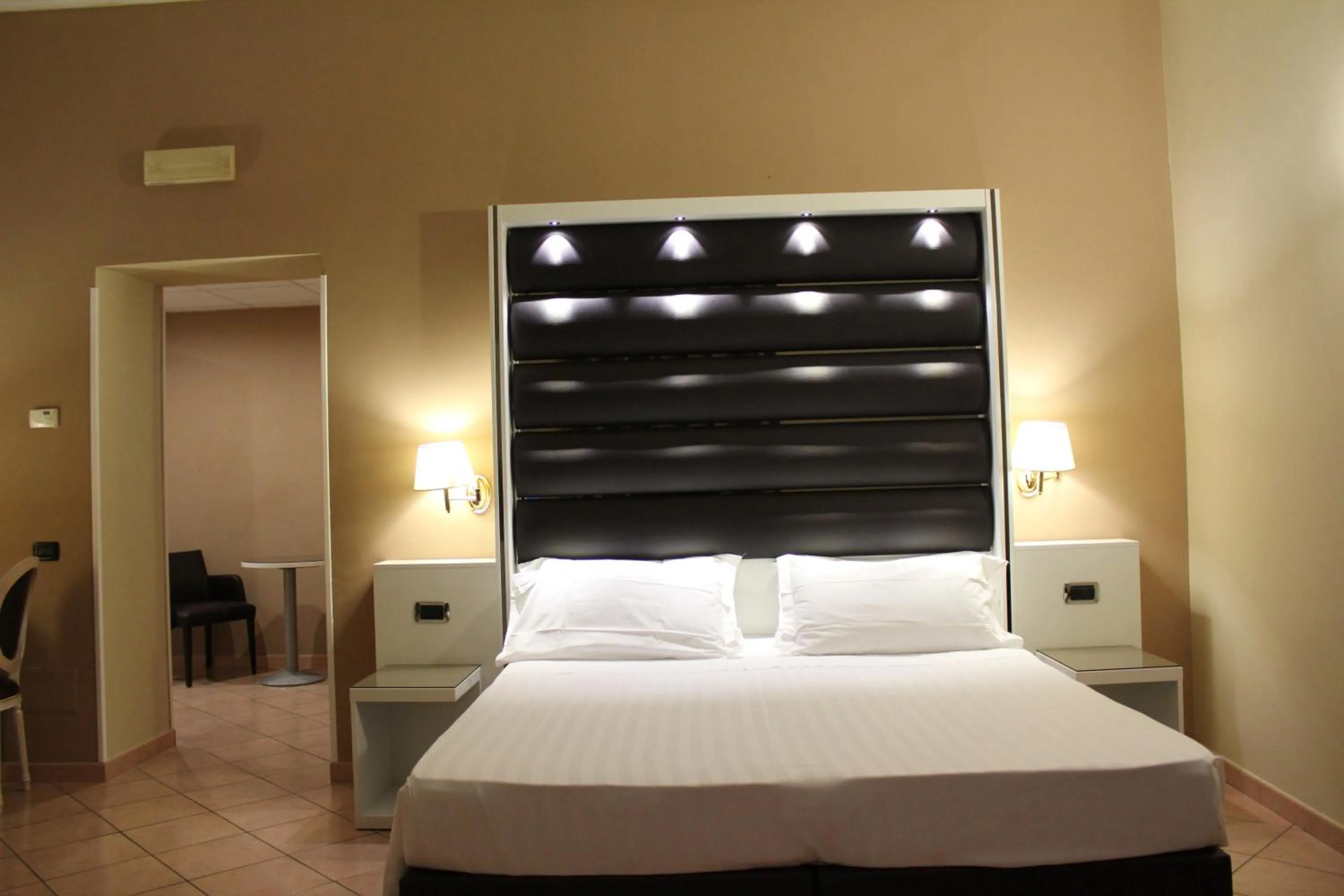 Bed in Hotel San Marco