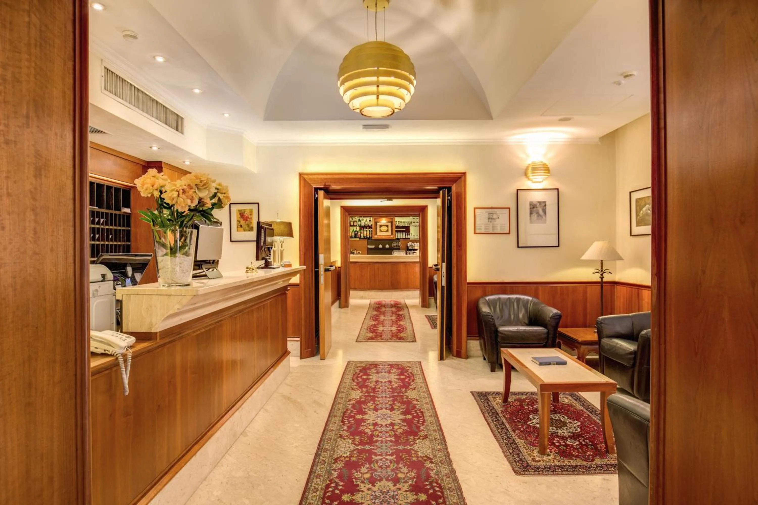Lobby or reception in Hotel San Marco