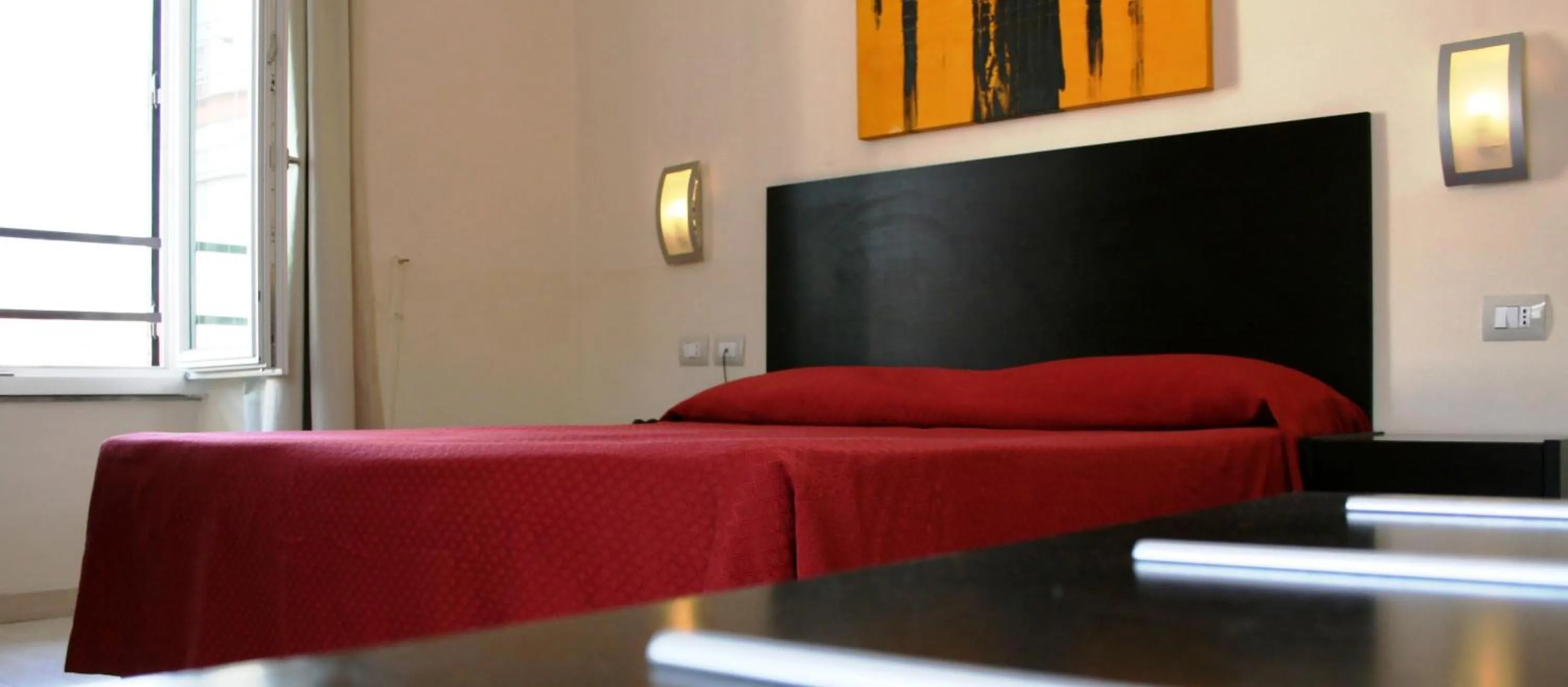 Bed in Hotel San Marco