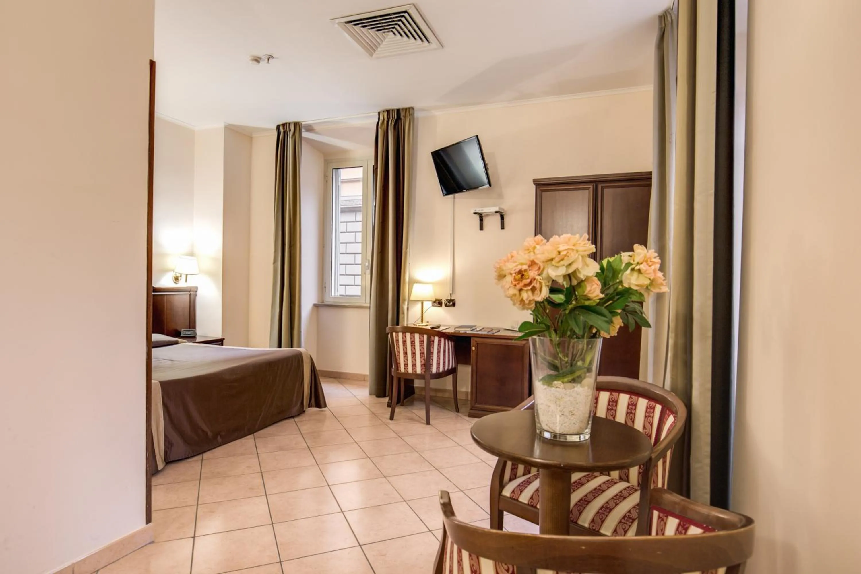 Bed in Hotel San Marco