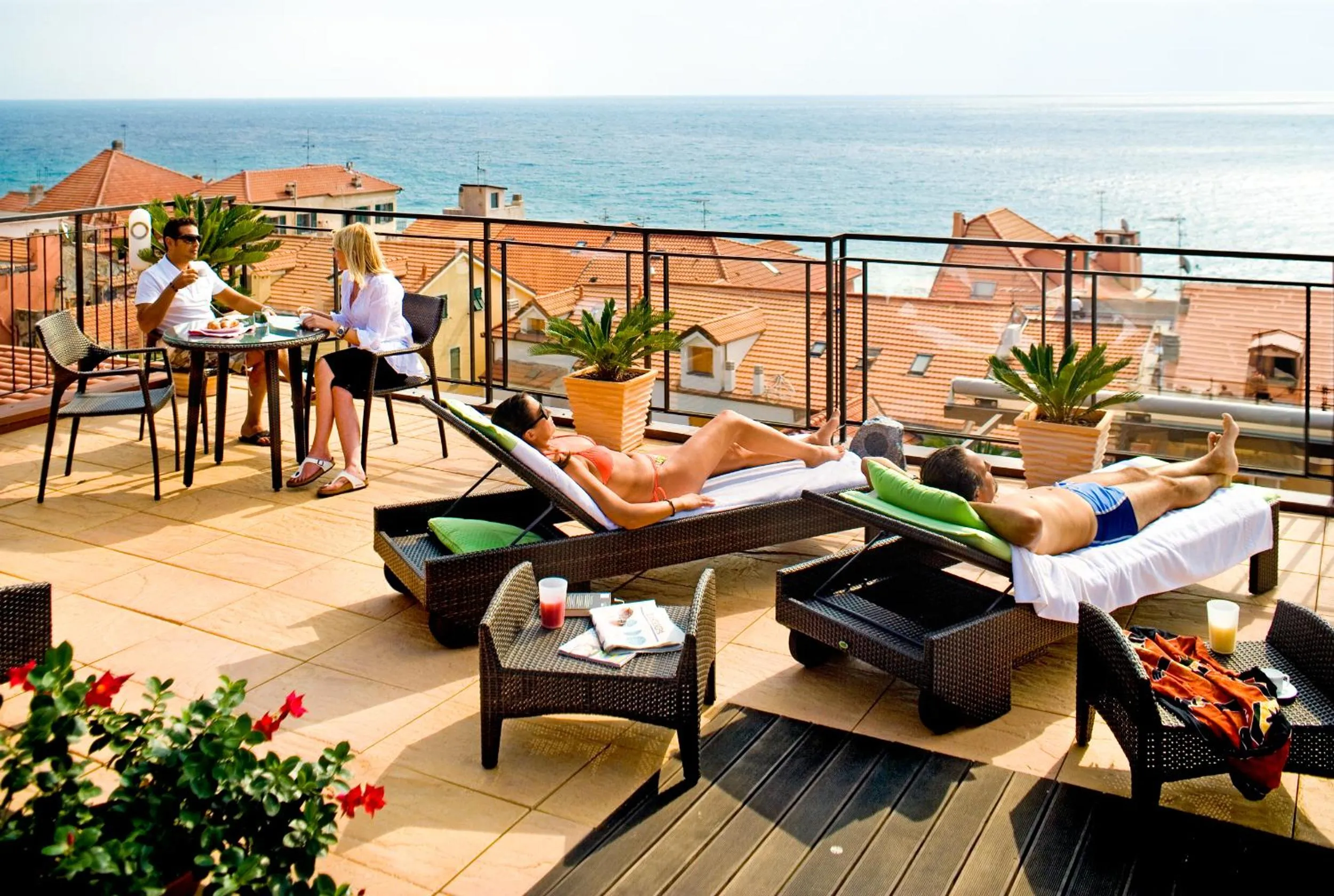 View (from property/room) in Allegroitalia Alassio Rosa