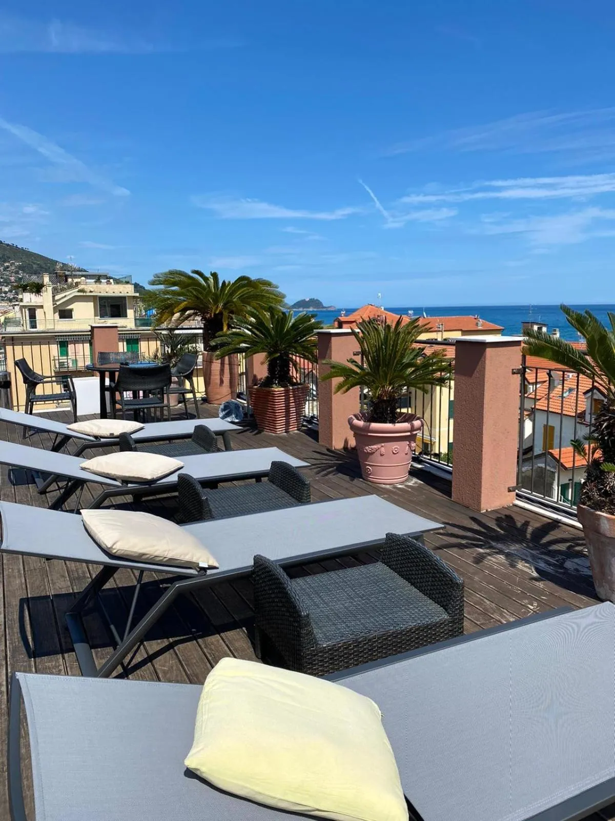 Balcony/Terrace in Allegroitalia Alassio Rosa