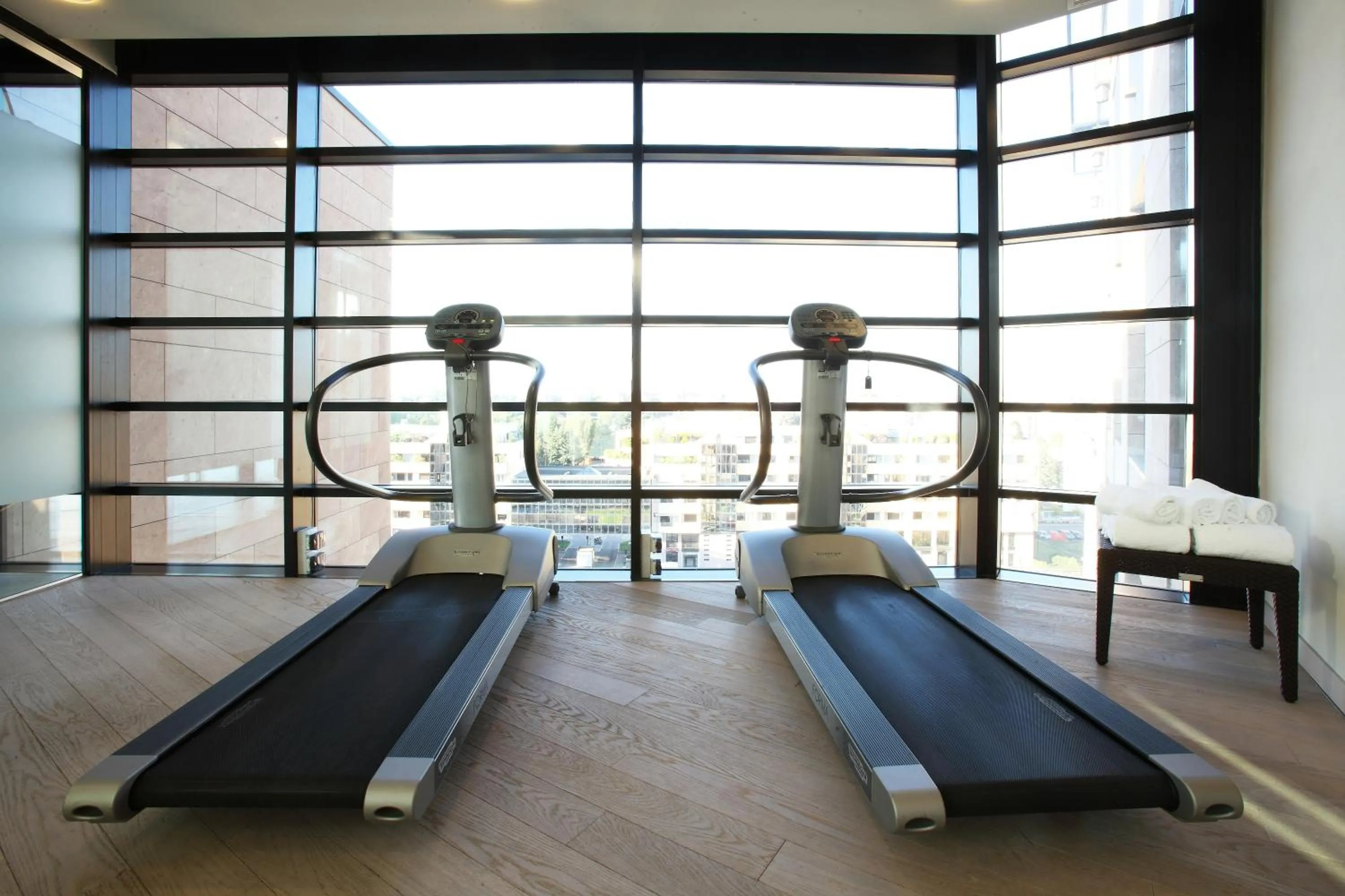 Fitness centre/facilities in Starhotels Grand Milan