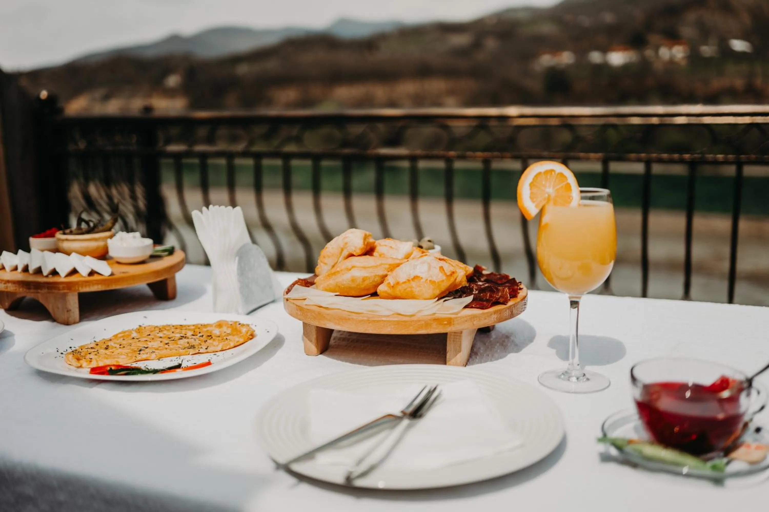 Food and drinks in Hotel Noor Konjic