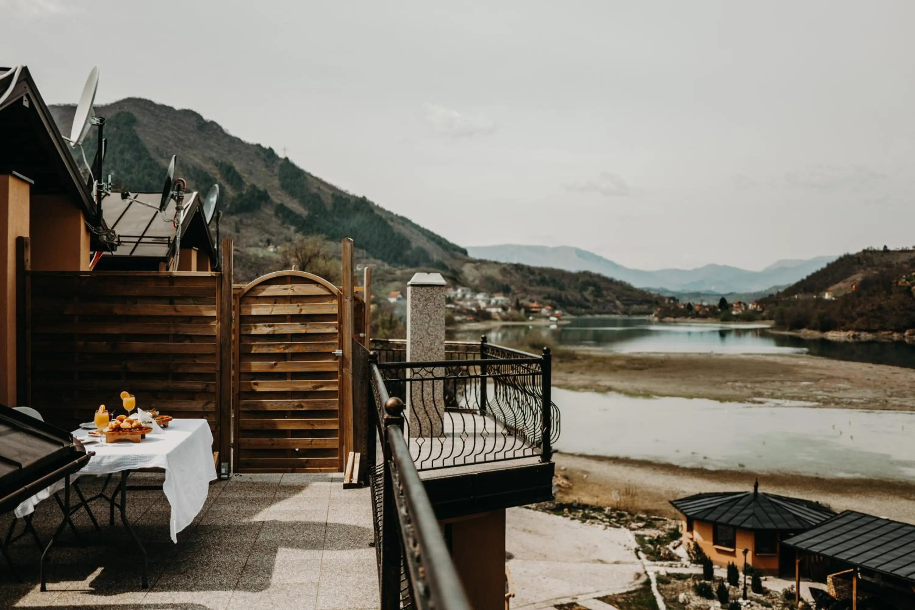 Balcony/Terrace in Hotel Noor Konjic
