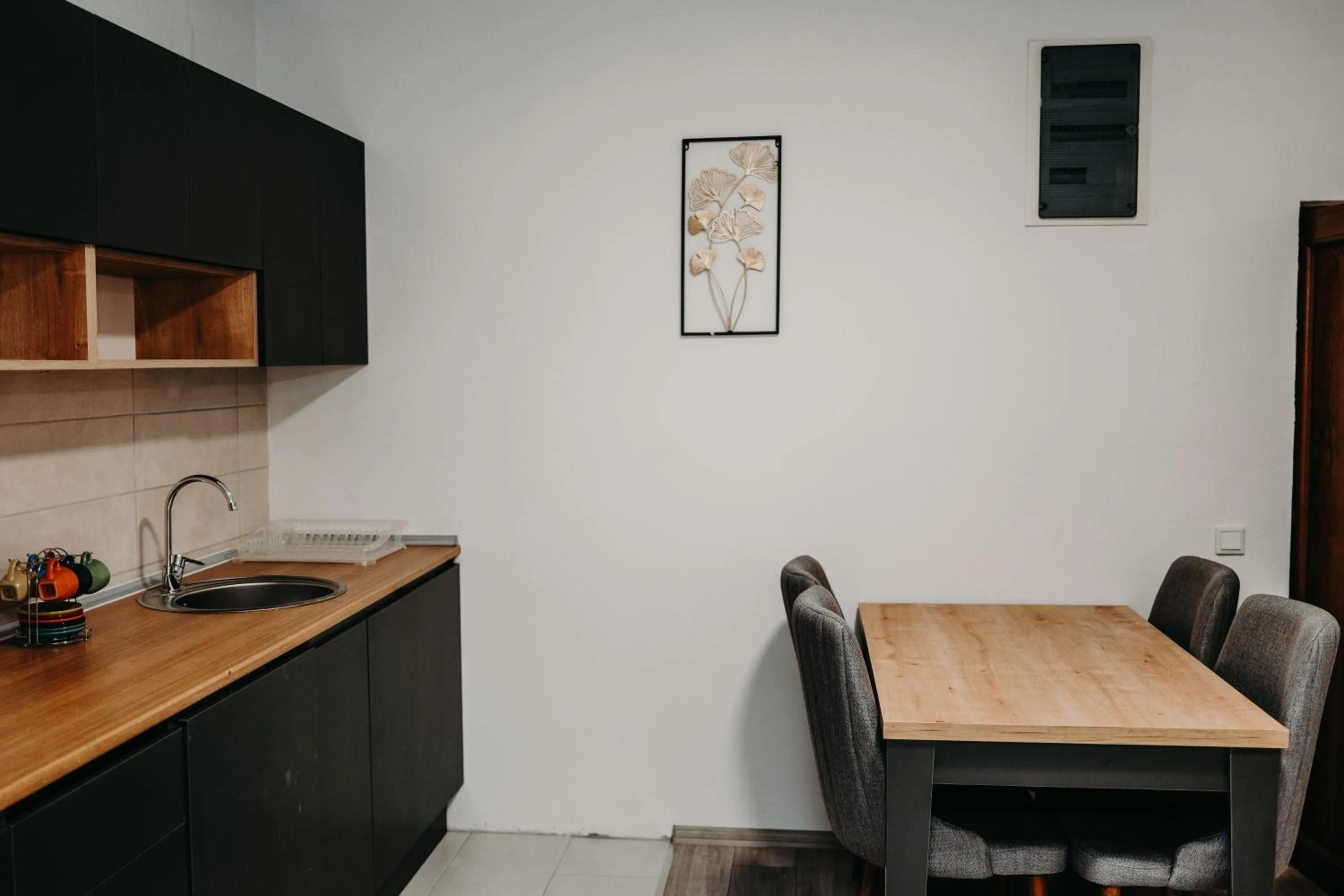 Kitchen or kitchenette in Hotel Noor Konjic