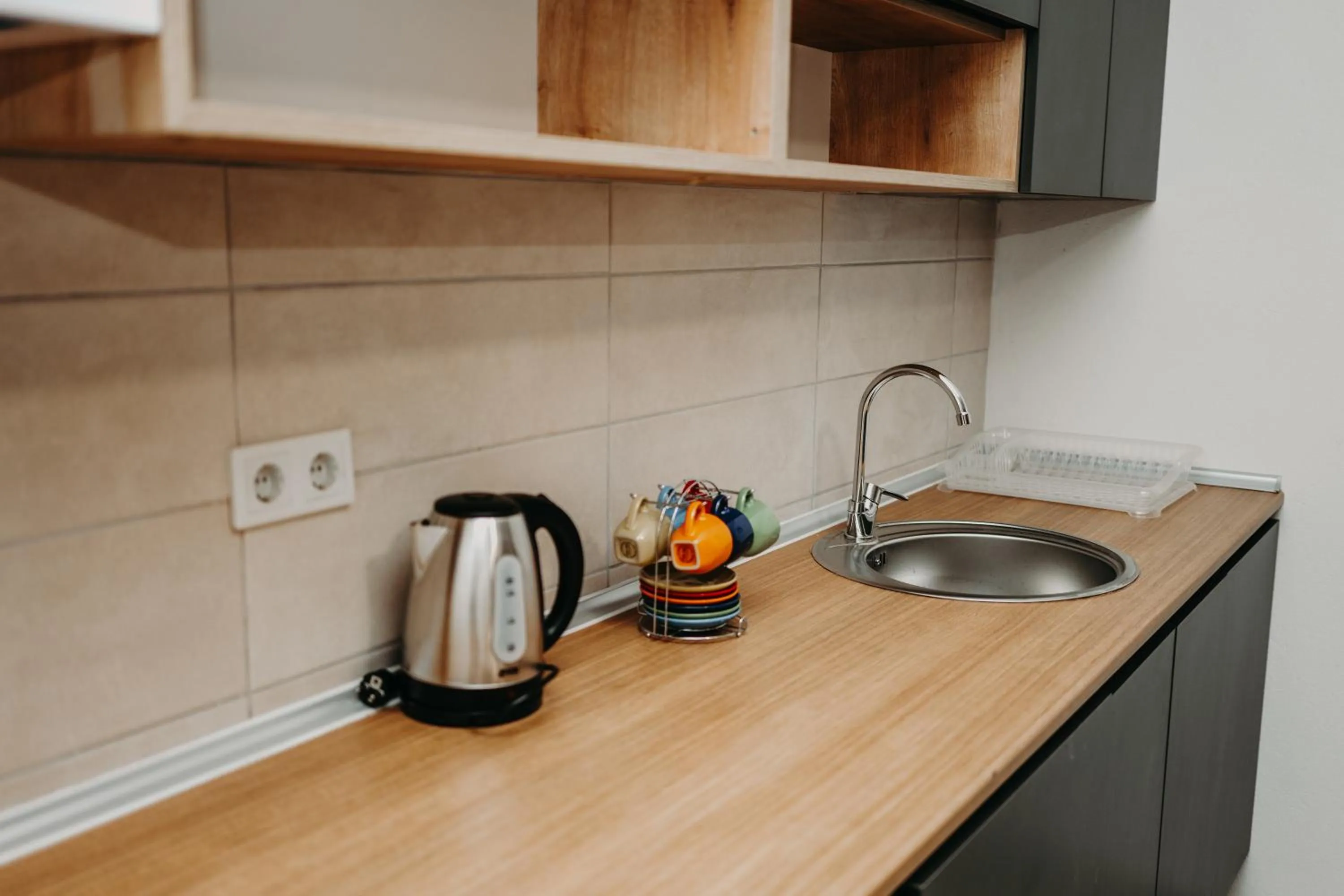 Kitchen or kitchenette in Hotel Noor Konjic