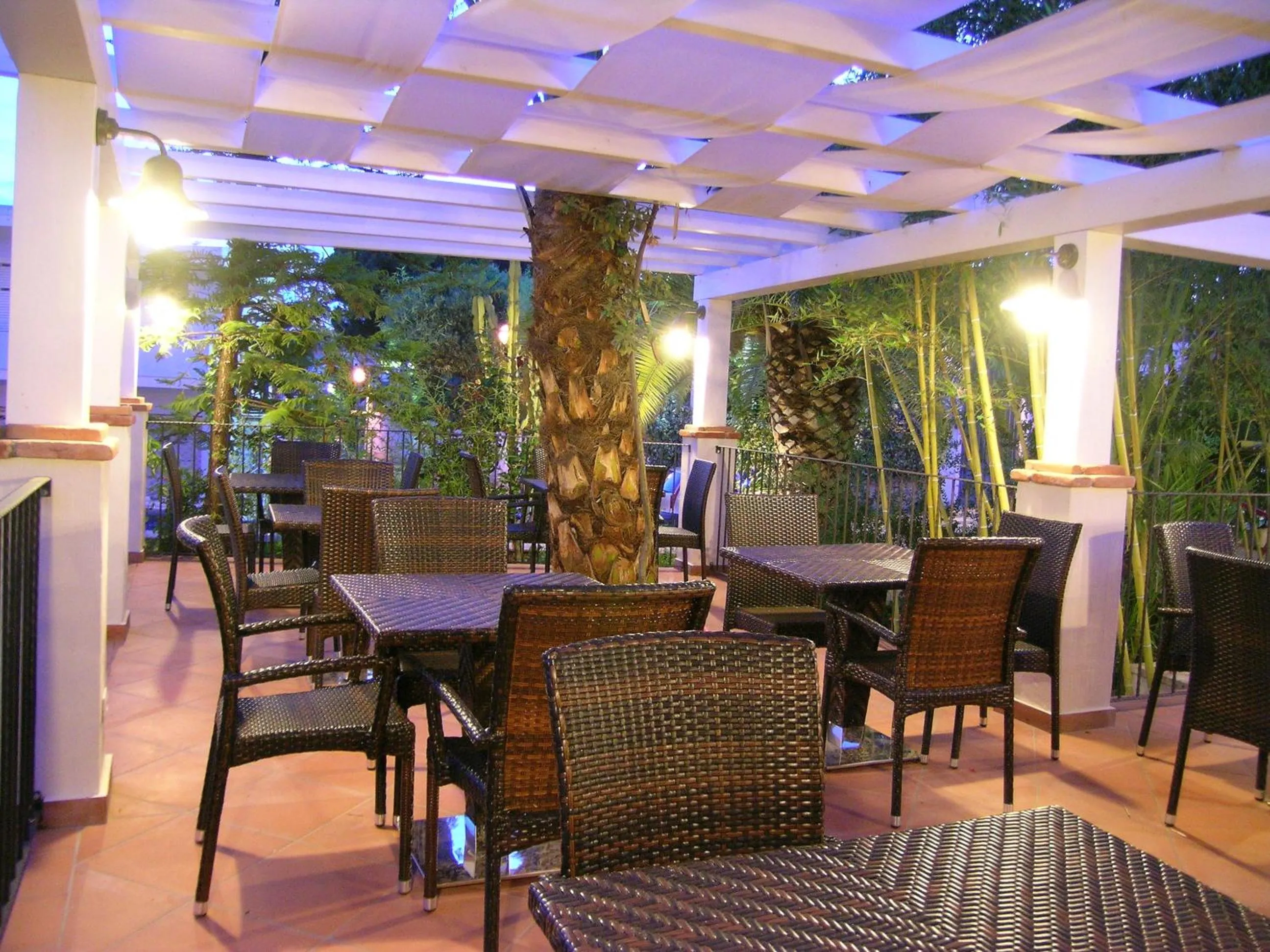 Patio in Hotel Santa Maria
