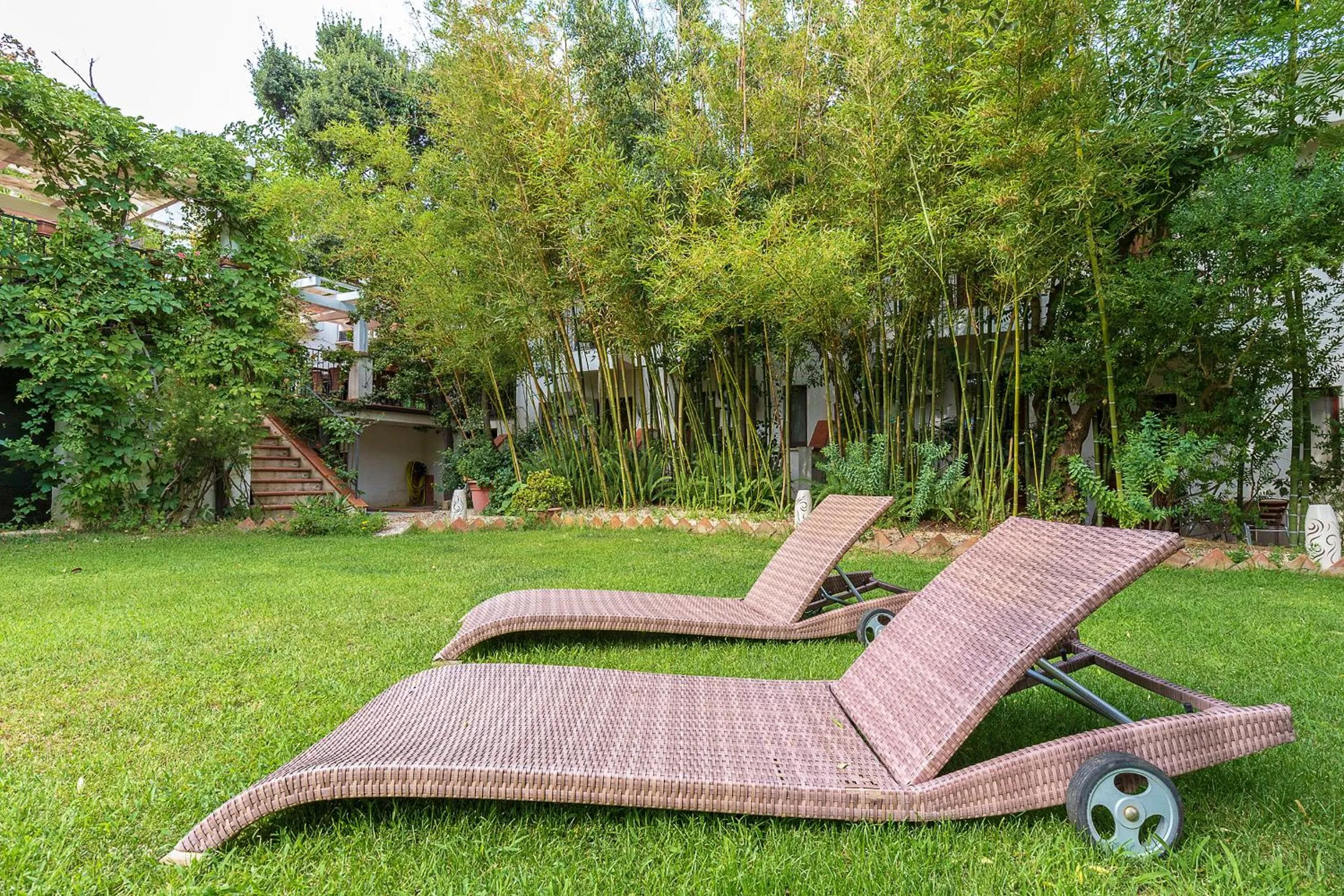 Garden in Hotel Santa Maria