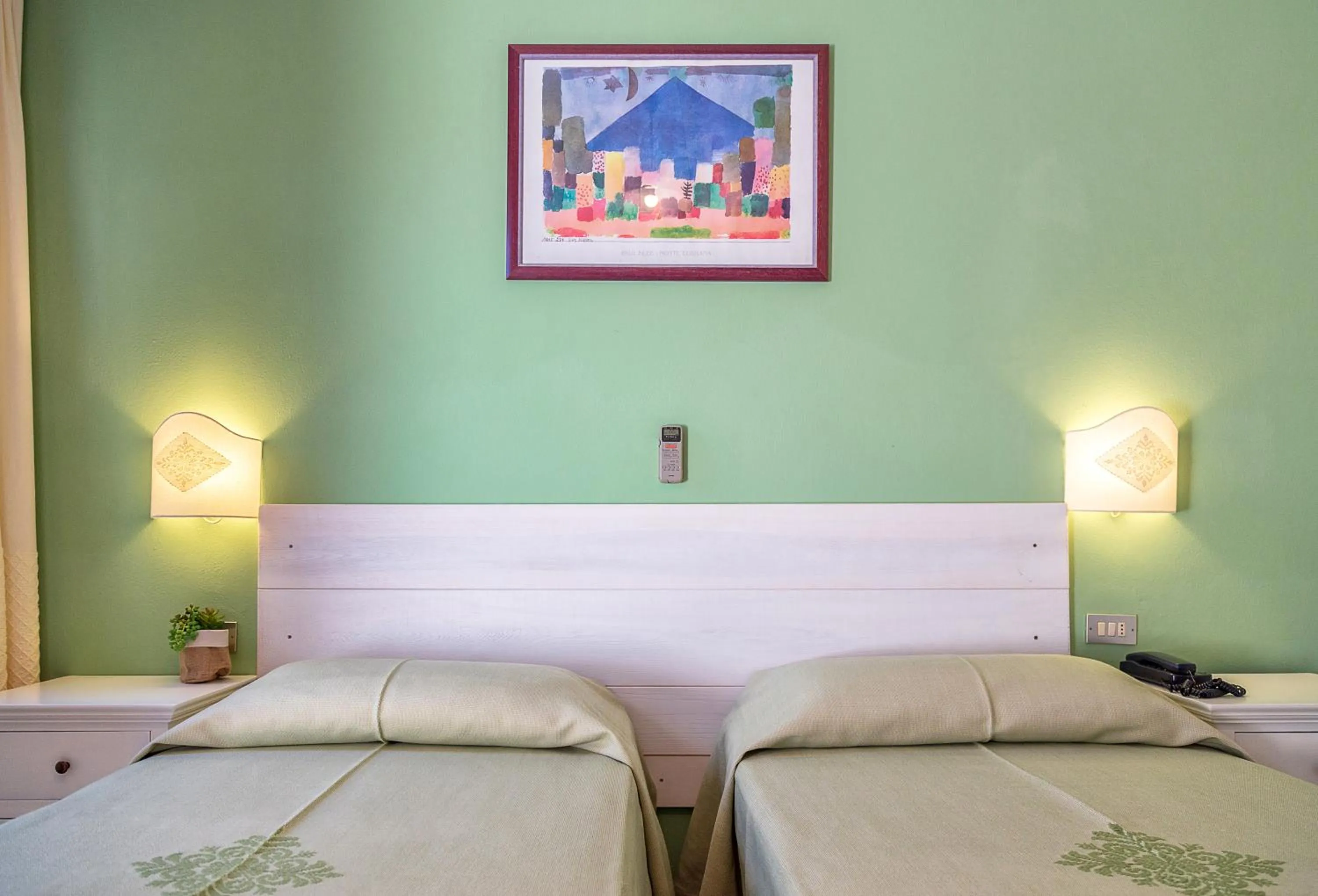 Bedroom, Bed in Hotel Santa Maria