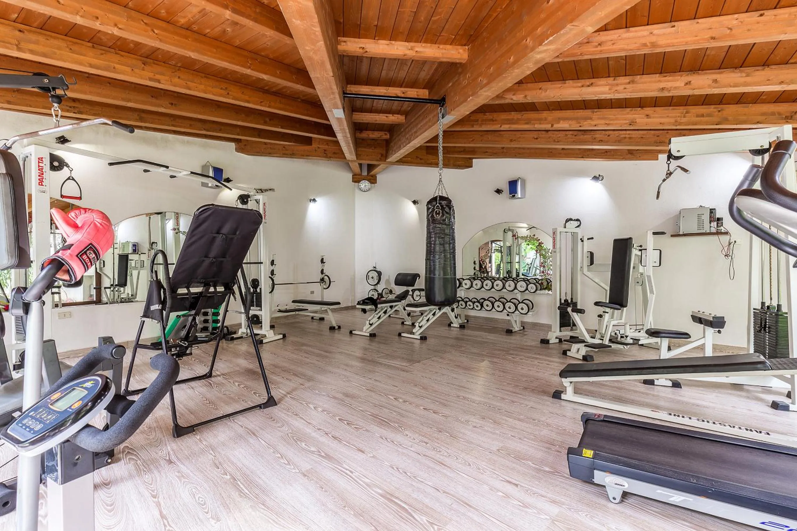 Fitness centre/facilities in Hotel Santa Maria