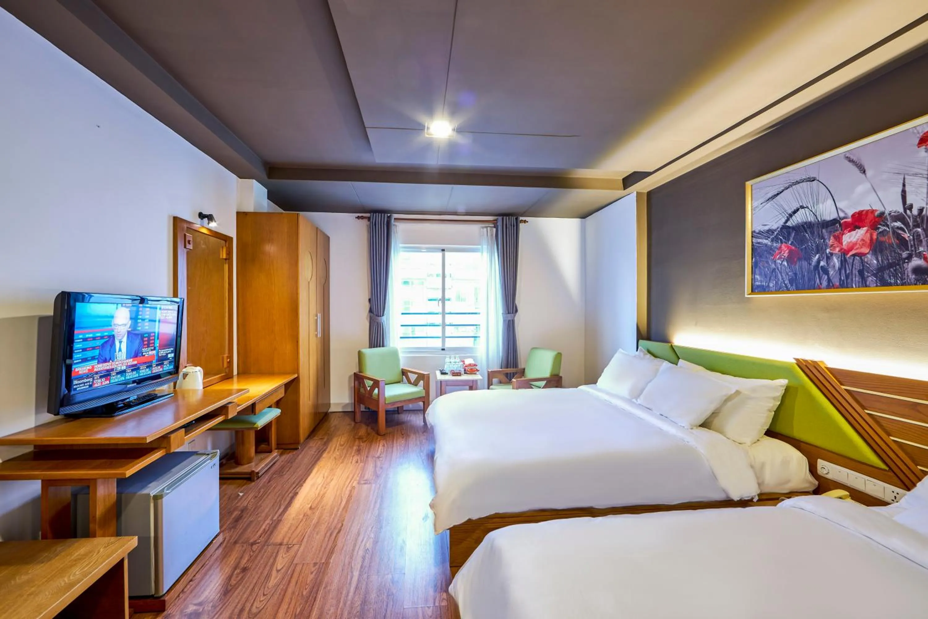 Decorative detail in The Noble Swan Hotel Saigon