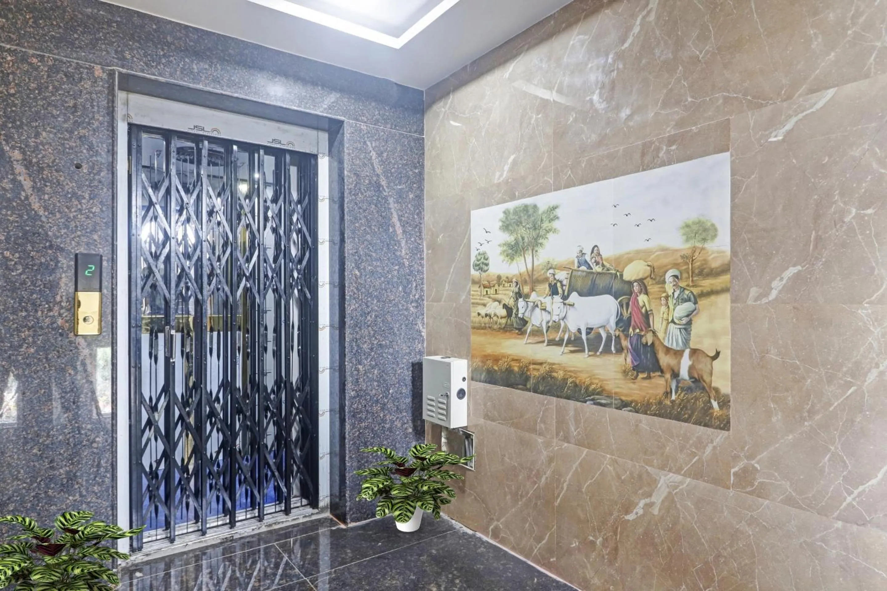 Lobby or reception in Super Capital O Srinika Inn