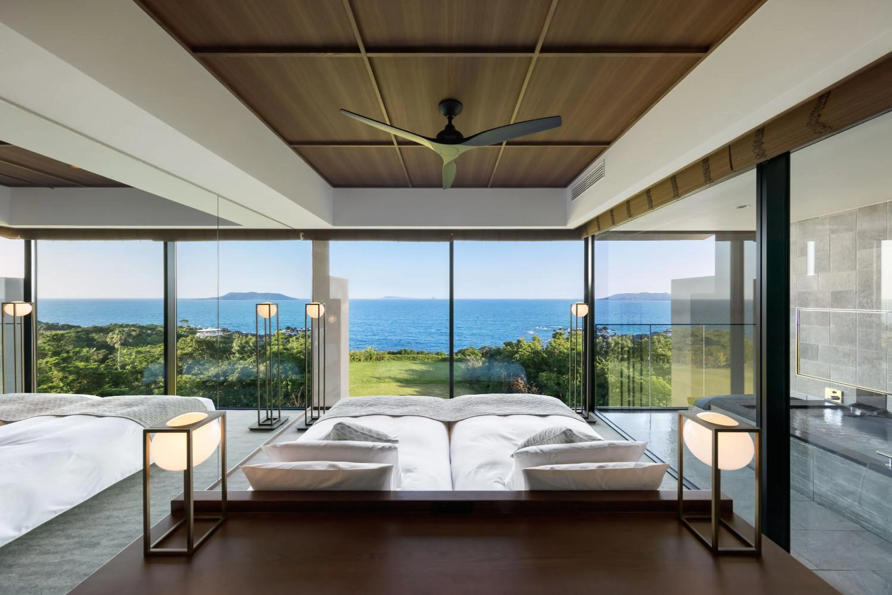 View (from property/room), Bed in GOTO RETREAT by Onko Chishin