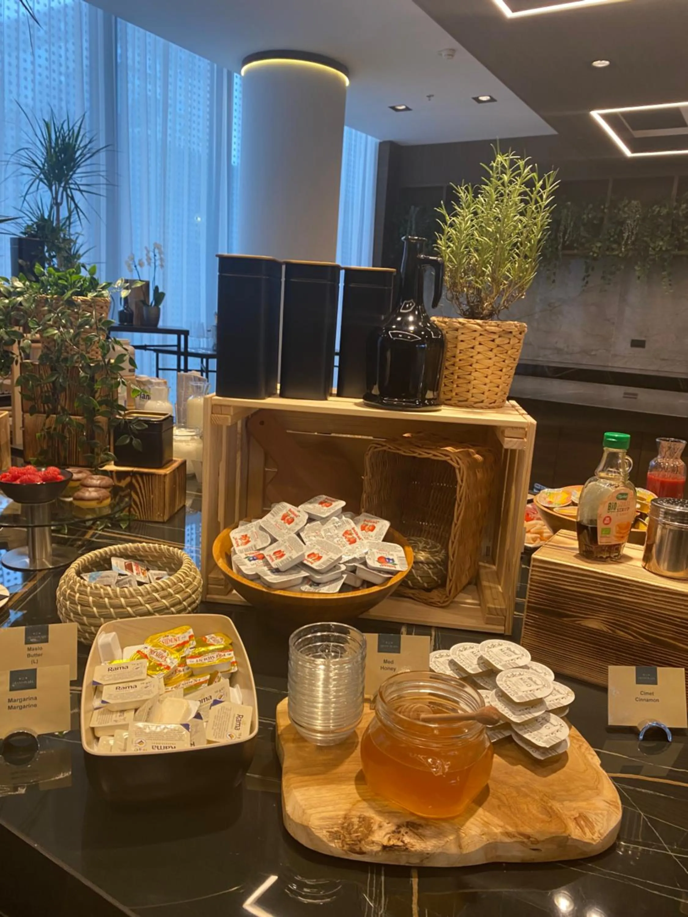 Buffet breakfast in Grand Plaza Hotel & Congress Center