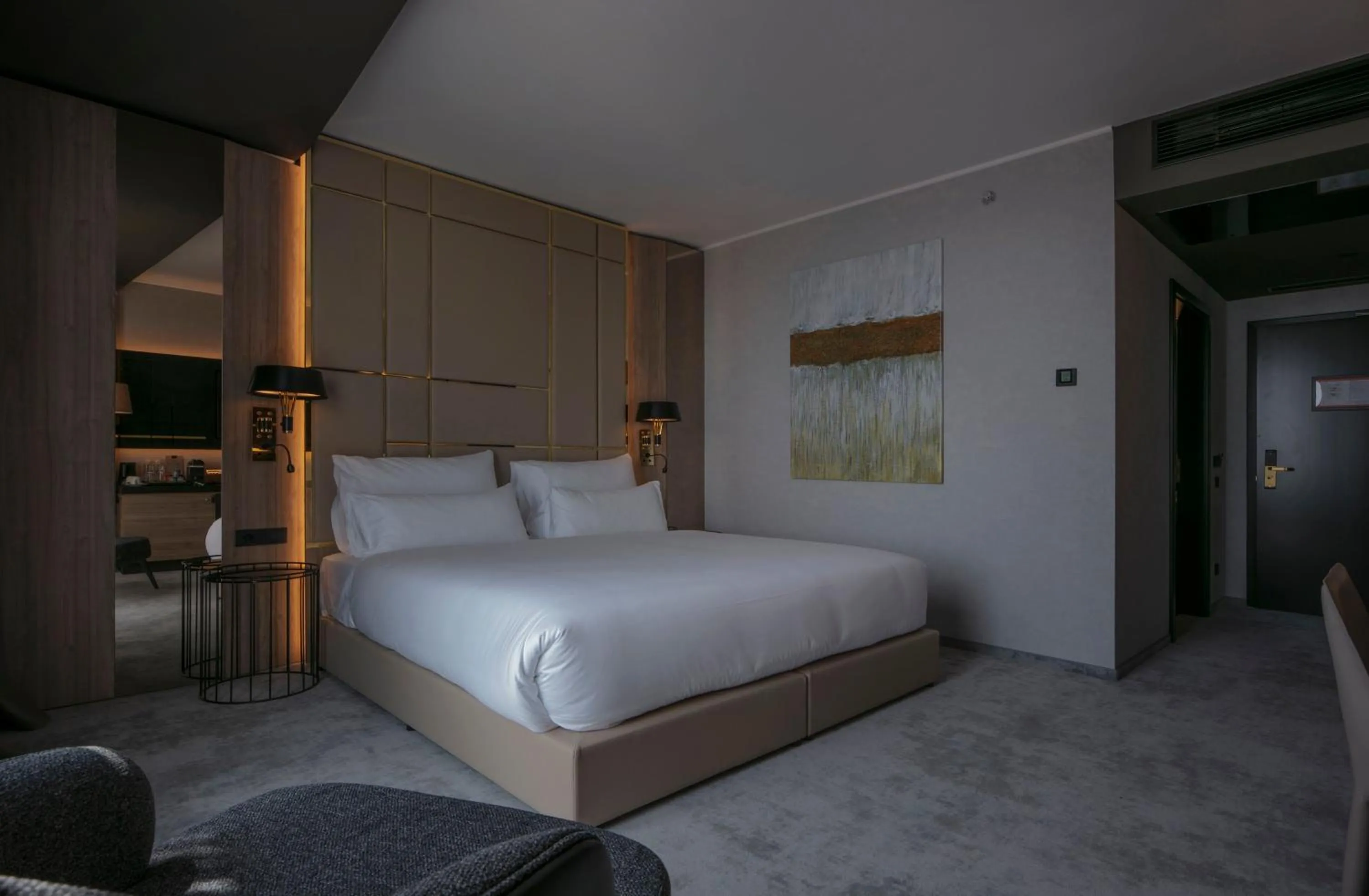 Bed in Grand Plaza Hotel & Congress Center