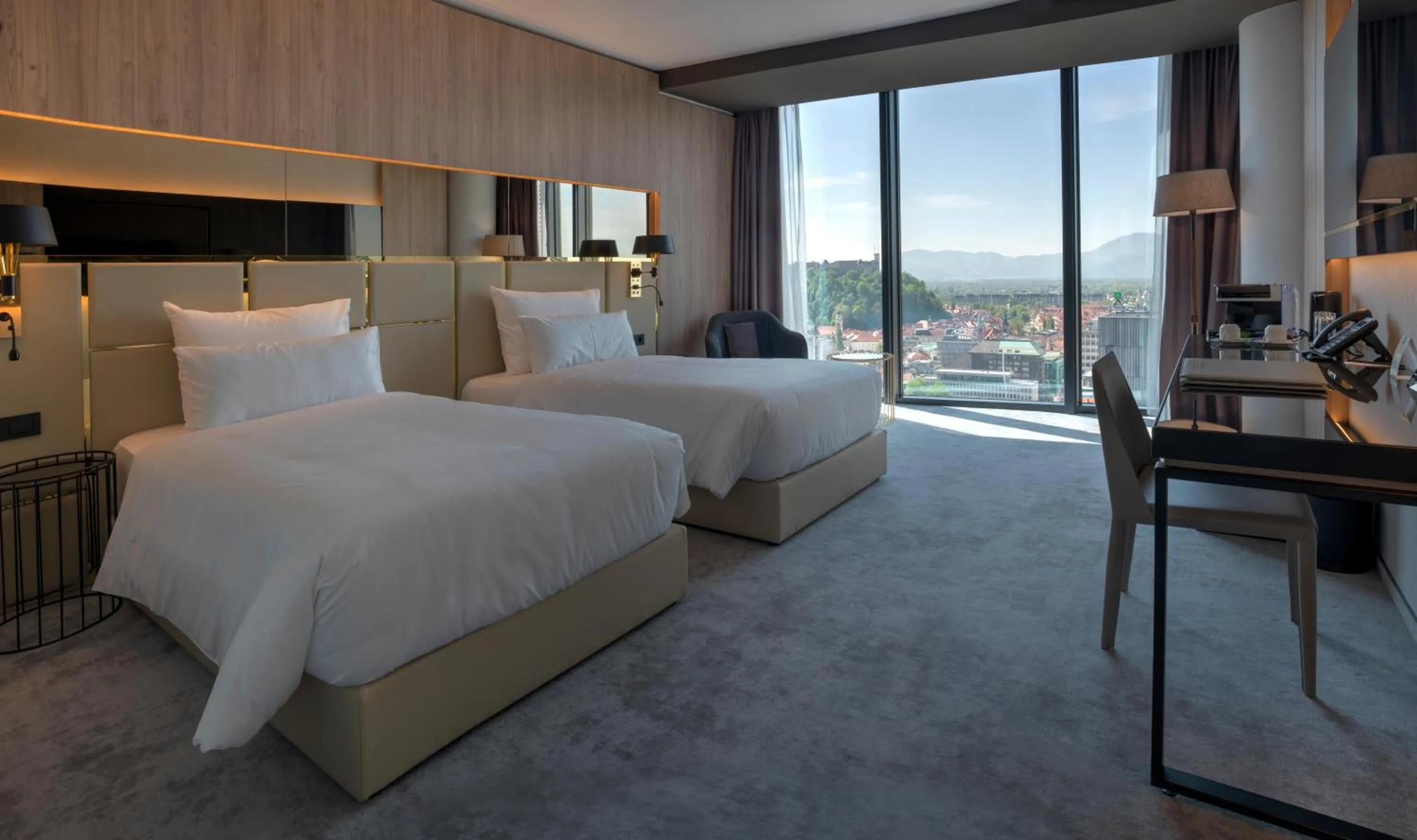 Bed in Grand Plaza Hotel & Congress Center