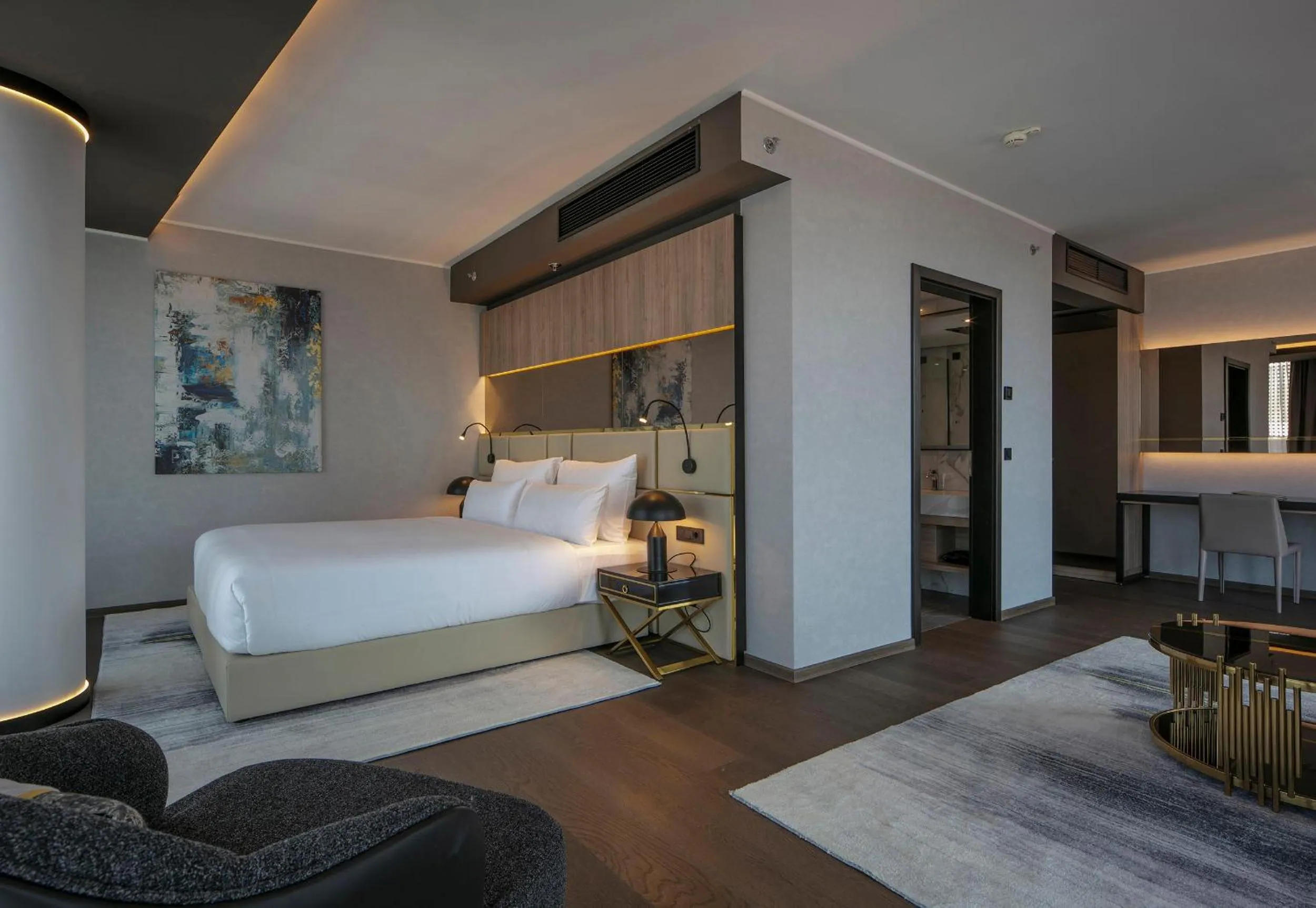 Bed in Grand Plaza Hotel & Congress Center