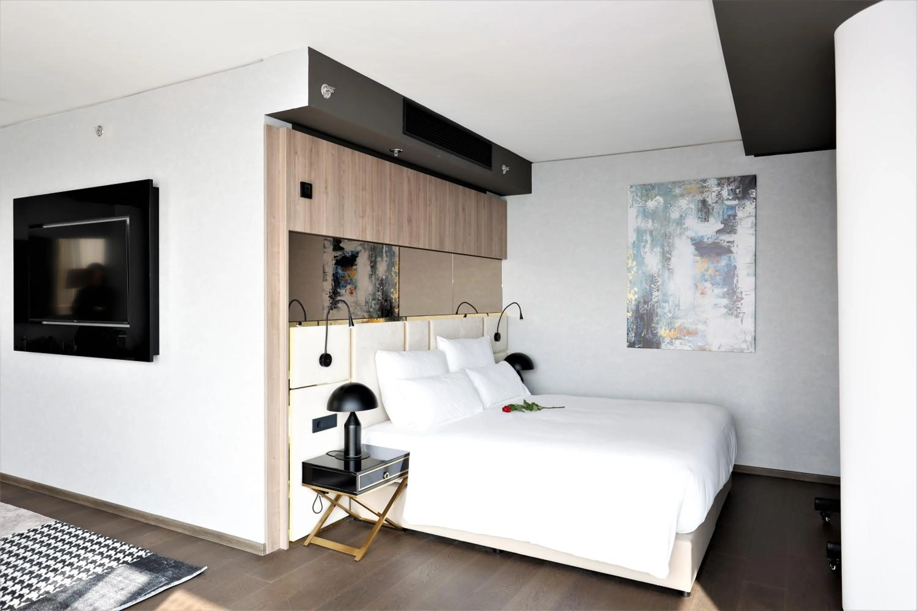 Bed in Grand Plaza Hotel & Congress Center