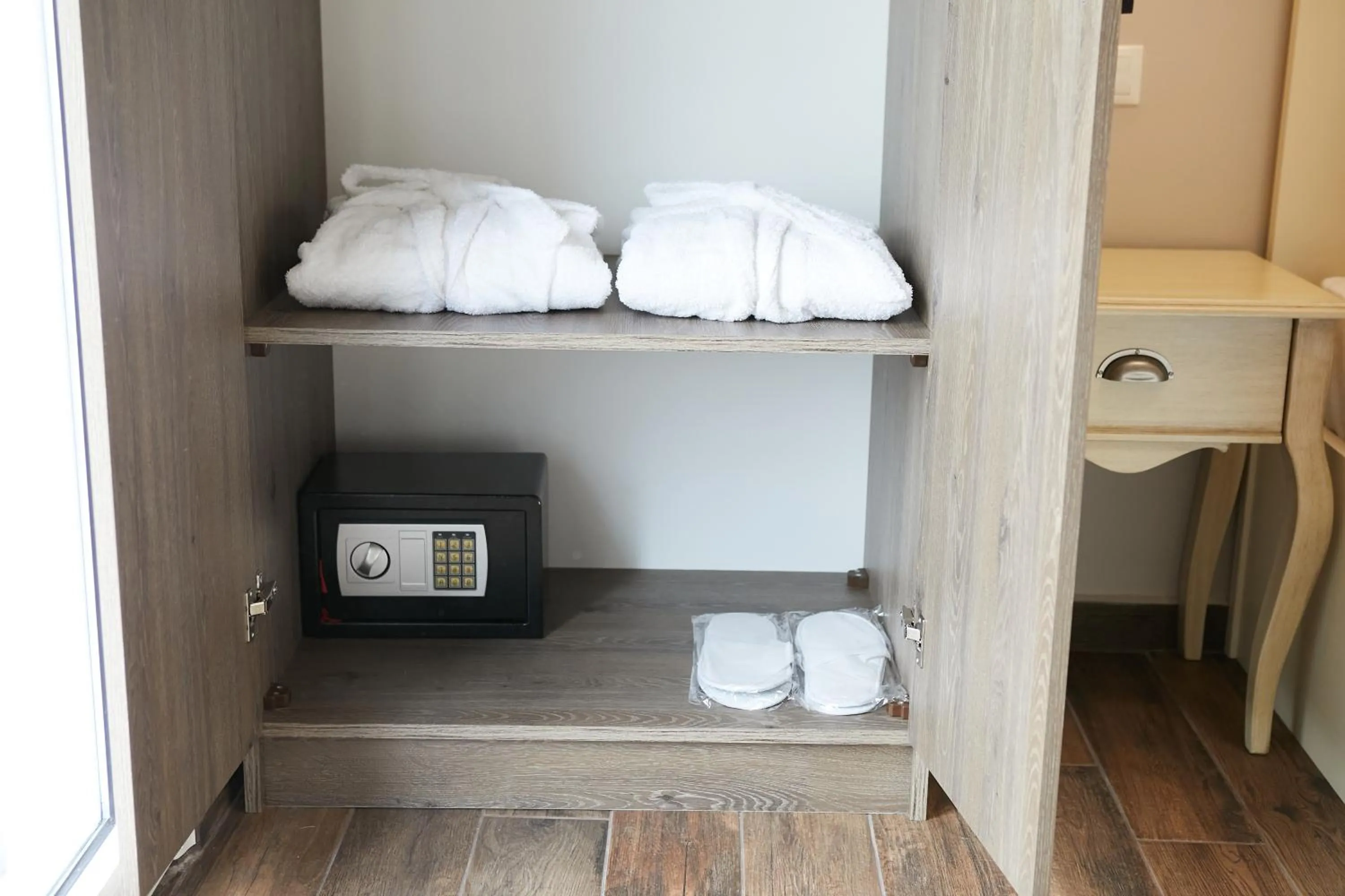 wardrobe in Romilia Guesthouse