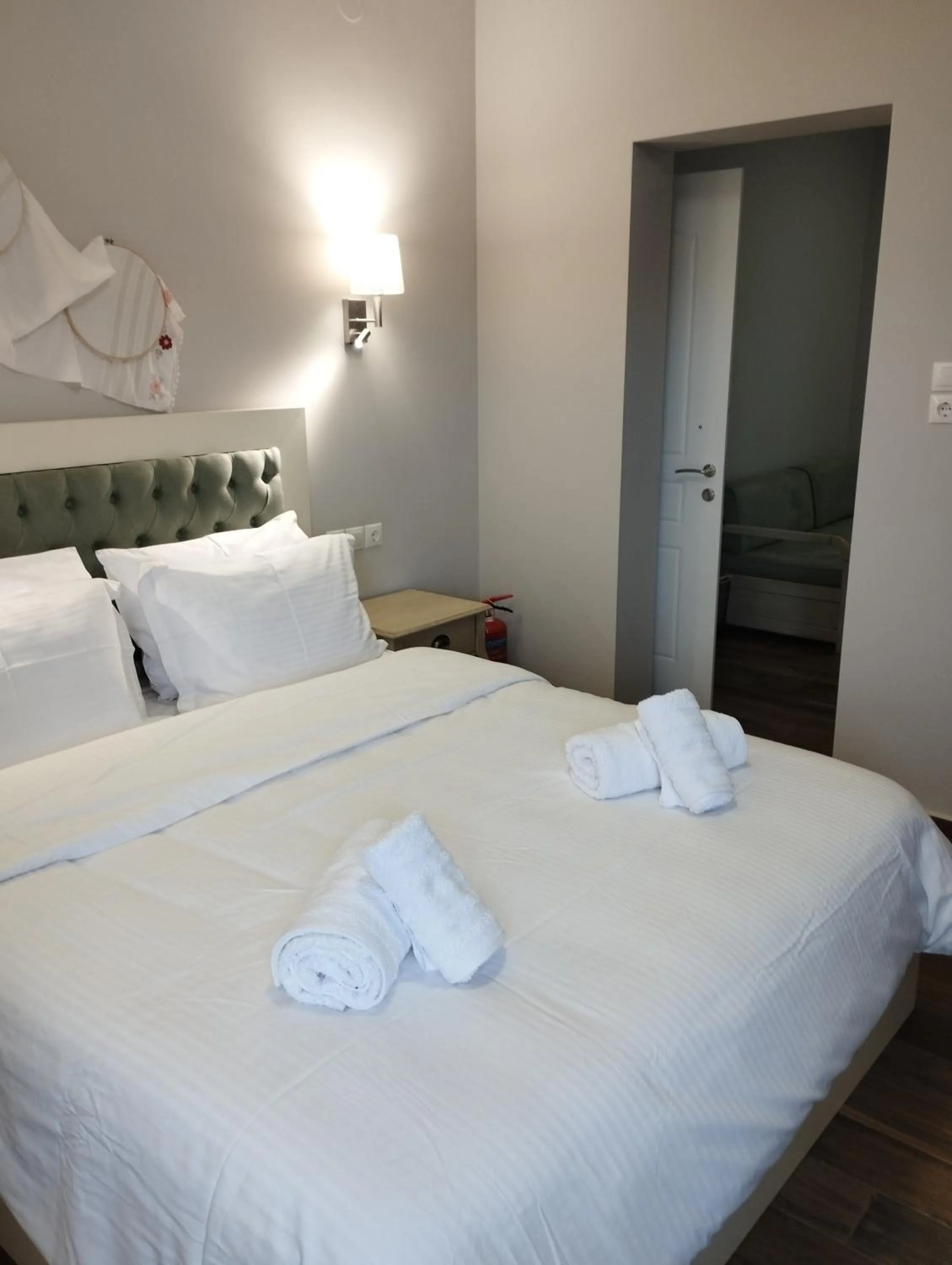 Bedroom, Bed in Romilia Guesthouse