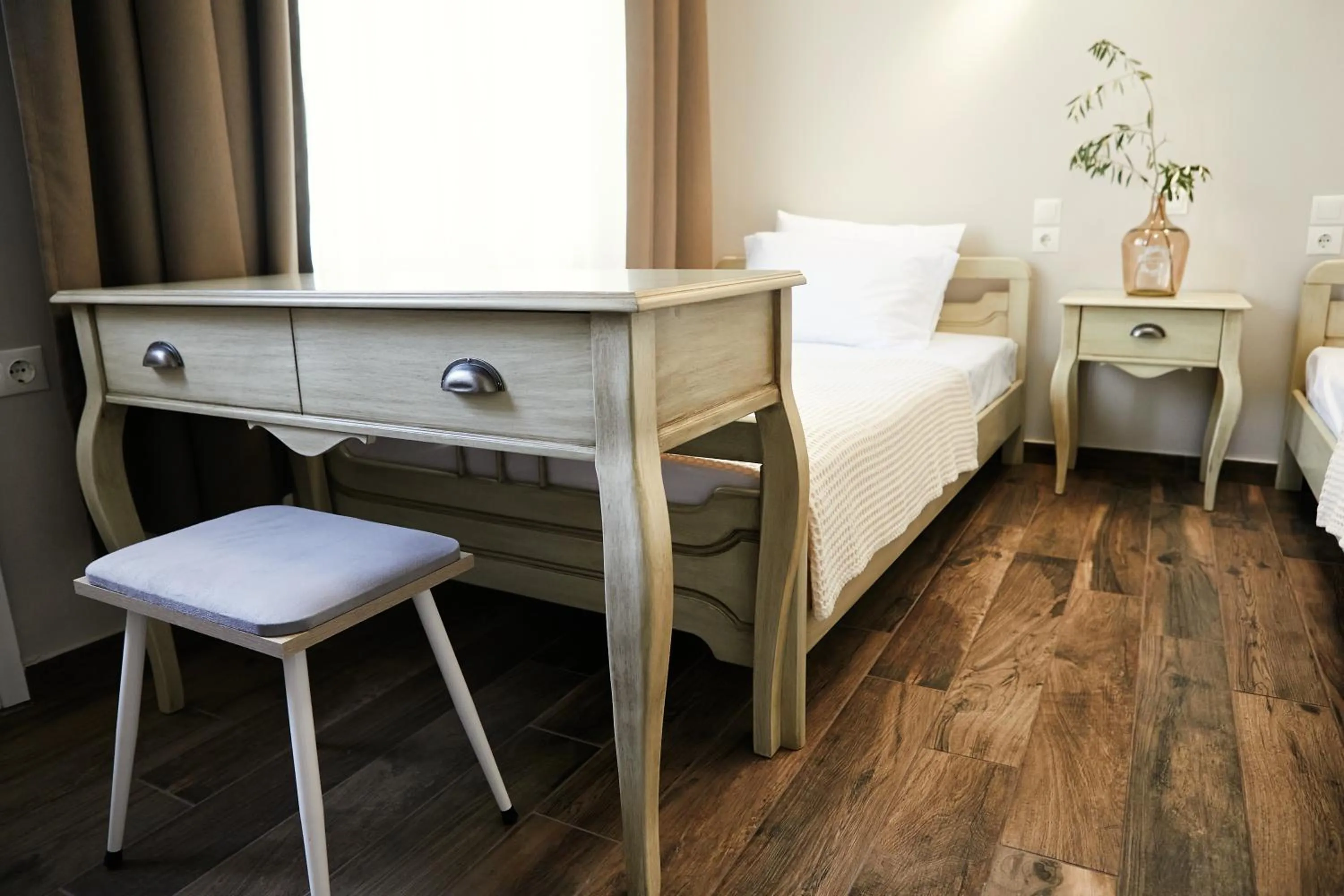 Bedroom, Bed in Romilia Guesthouse