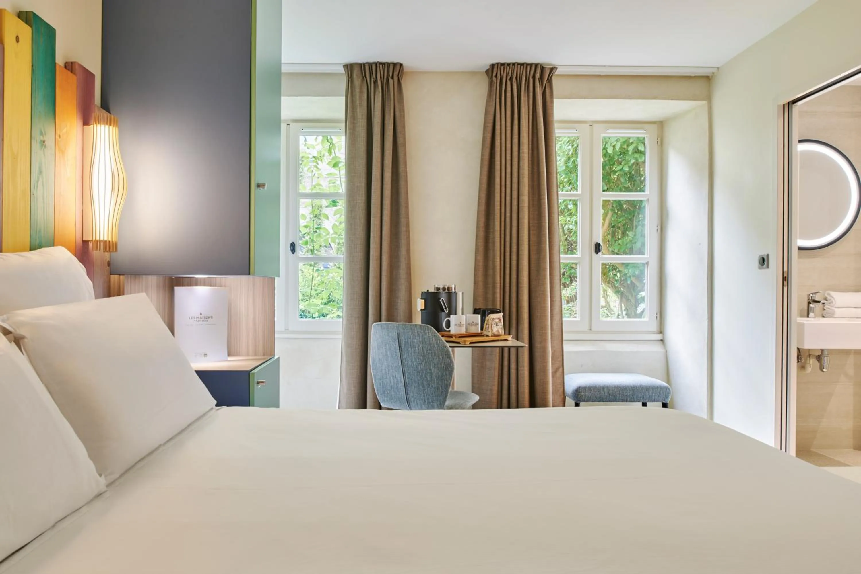 Bed in Les Maisons de Tatihou, The Originals Relais