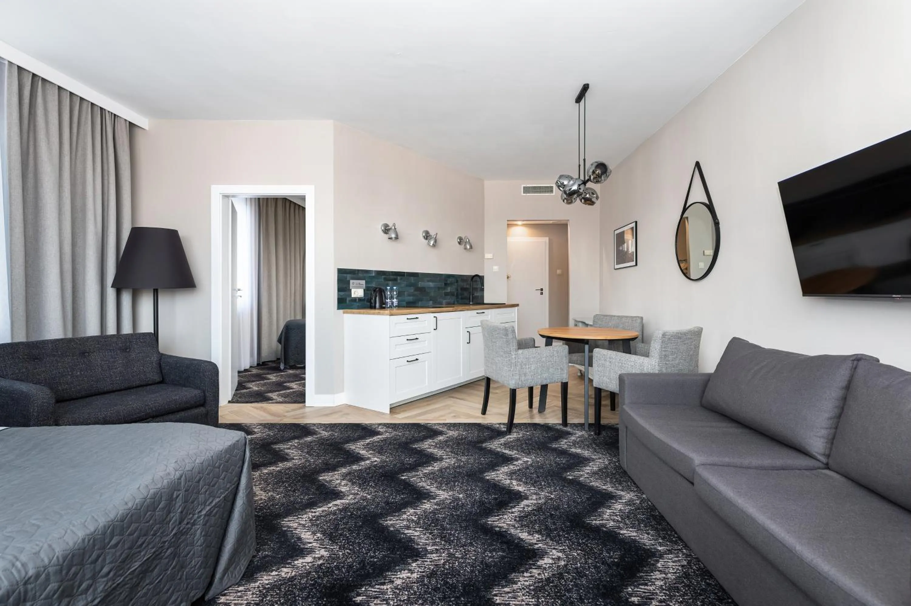 Photo of the whole room in Aparthotel Etna