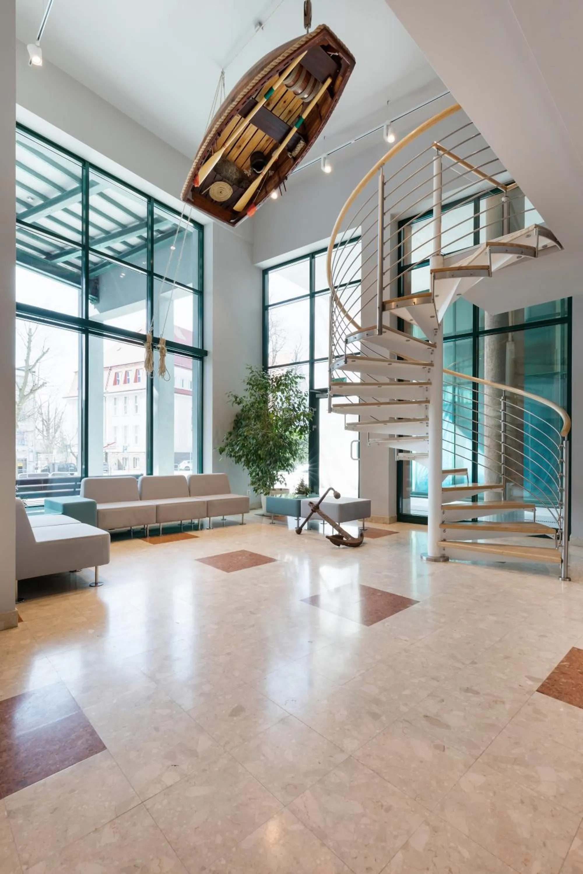 Lobby or reception in Aparthotel Etna