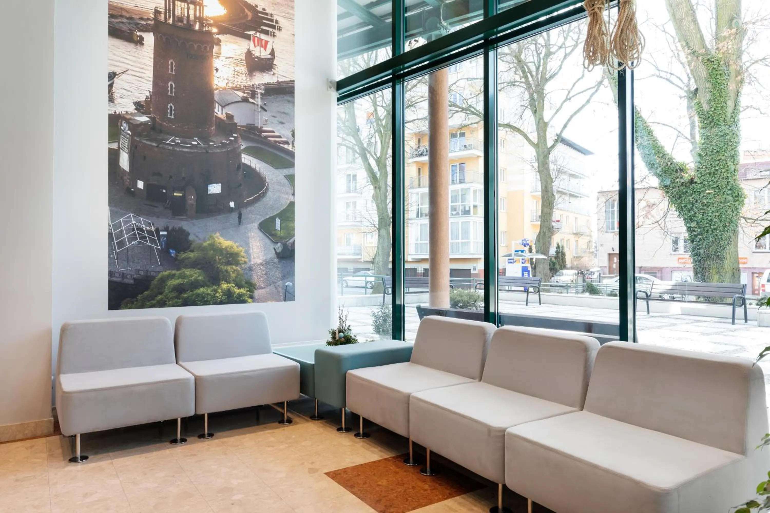 Lobby or reception in Aparthotel Etna