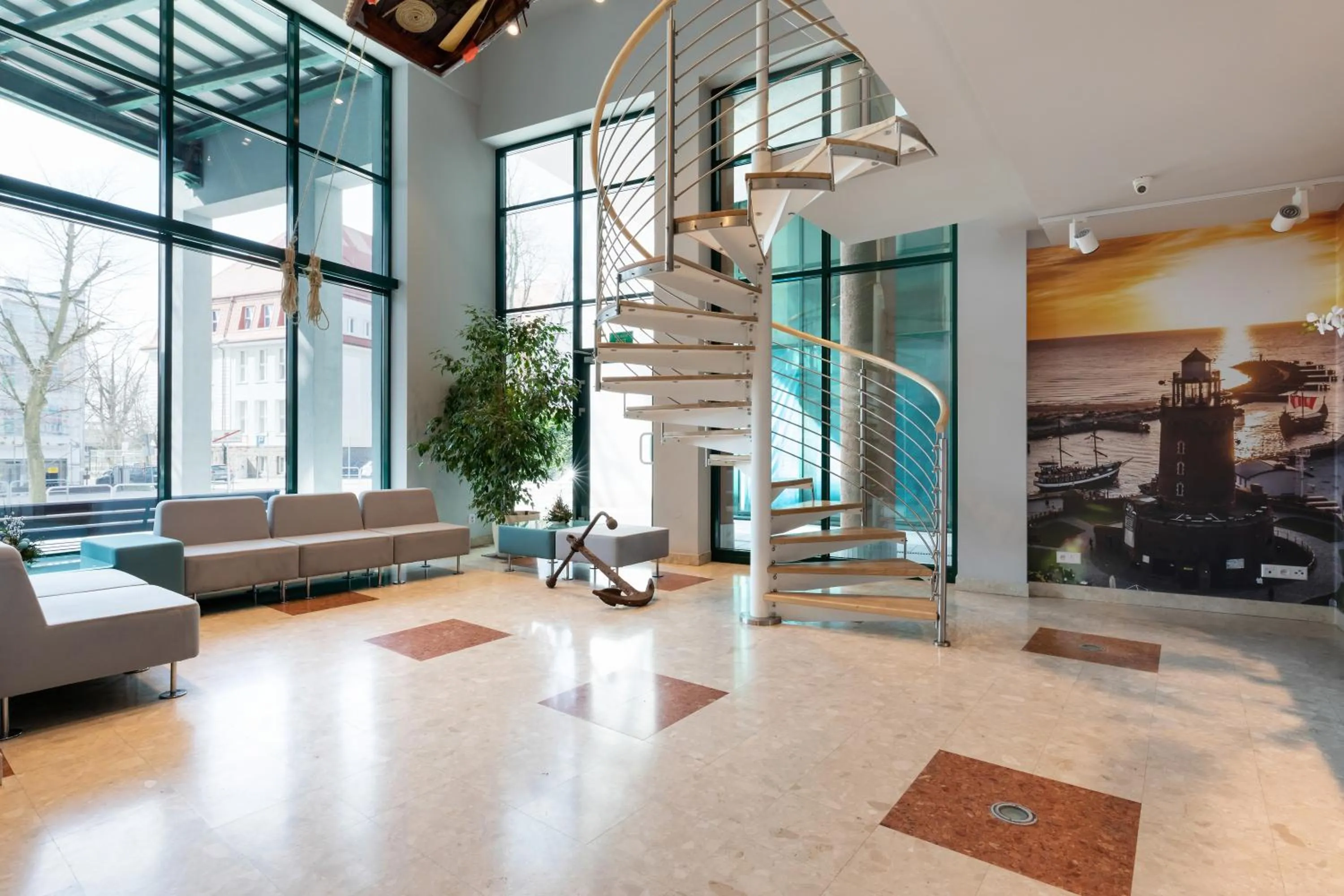 Lobby or reception in Aparthotel Etna