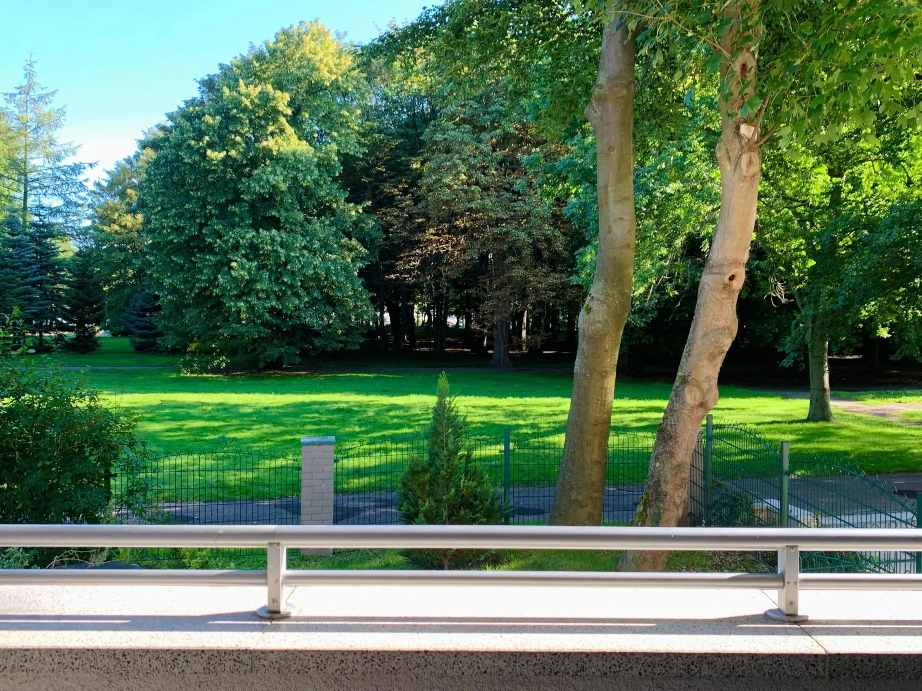 Garden view in Aparthotel Etna