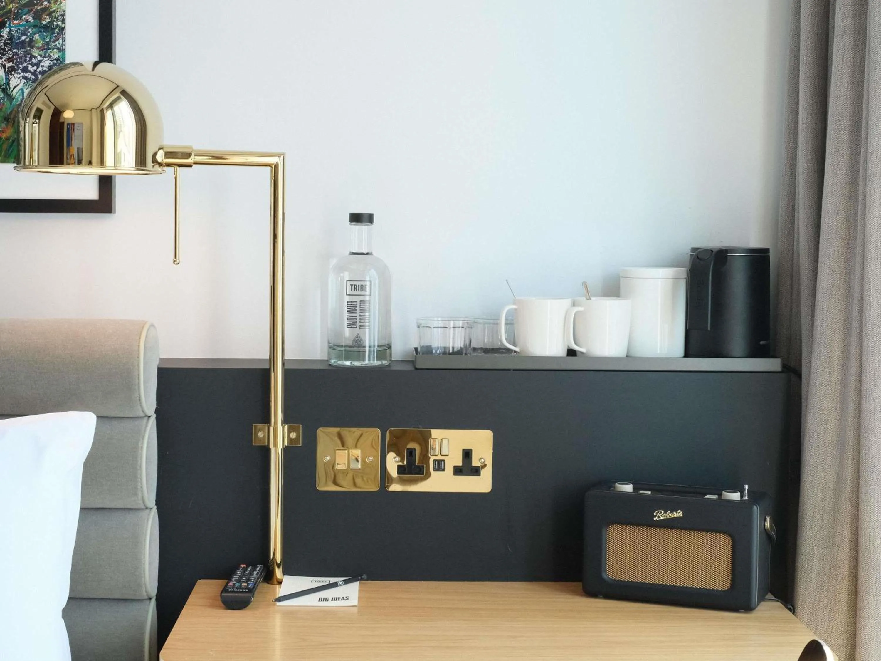 Bedroom in TRIBE London Canary Wharf