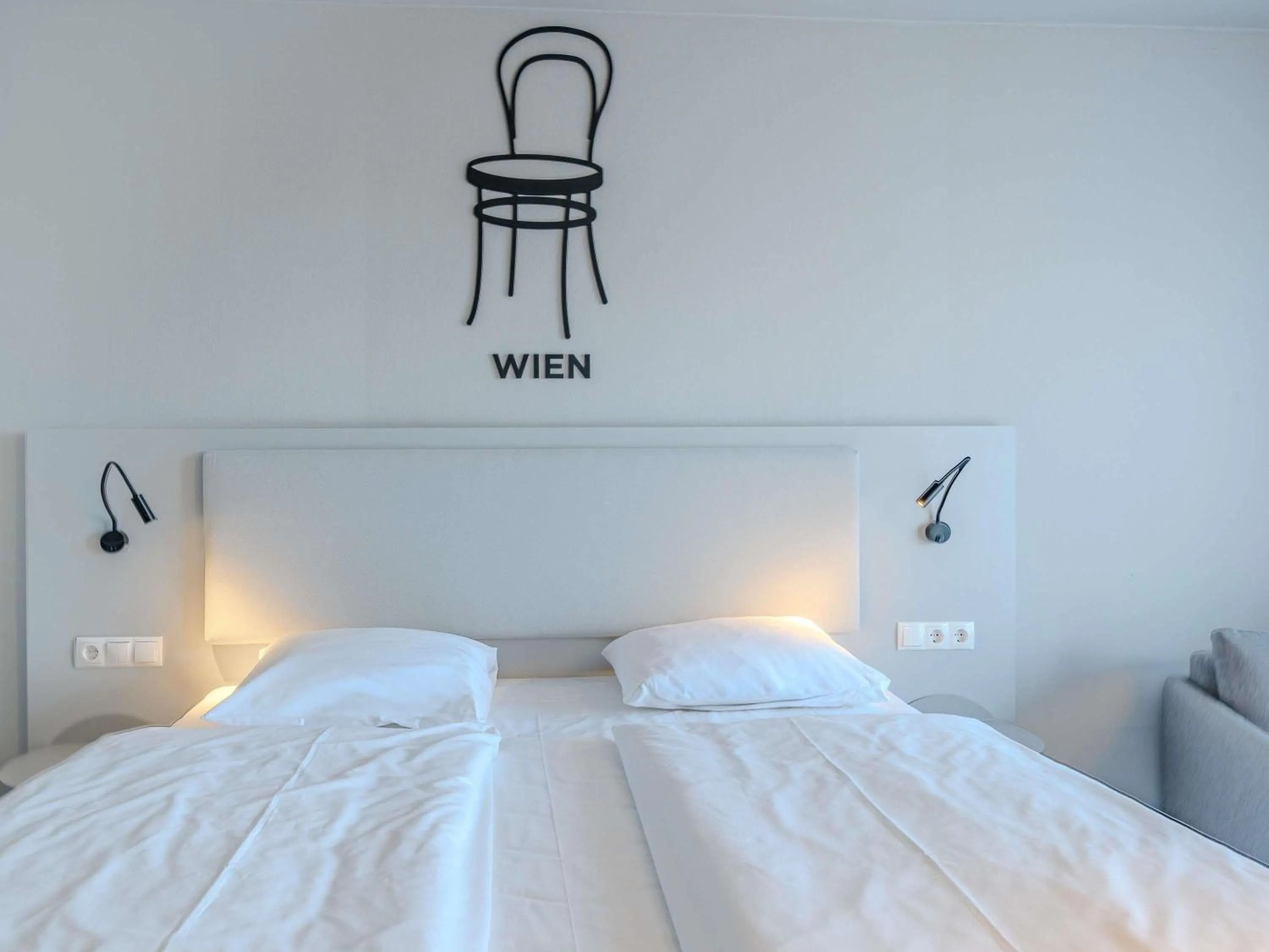 Bedroom, Bed in ibis Styles Graz Messe