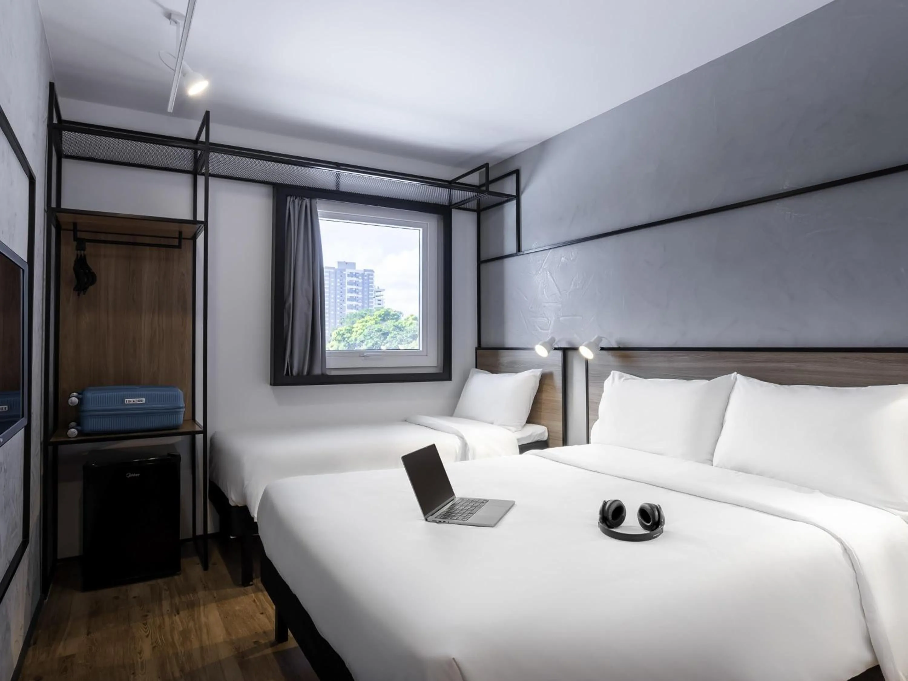 Bedroom, Bed in ibis Botucatu