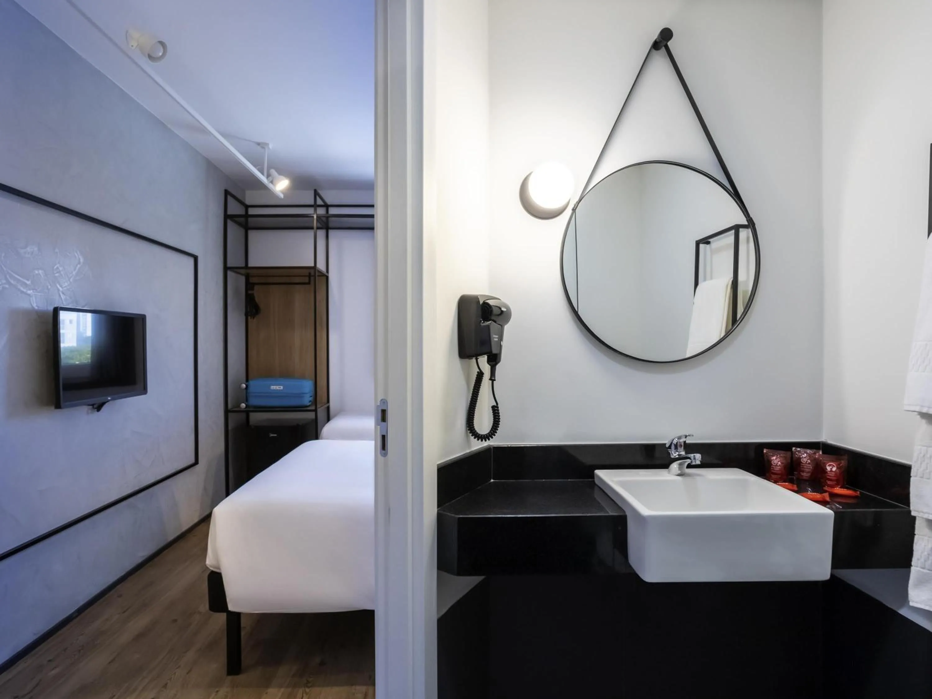 Bedroom, Bed in ibis Botucatu