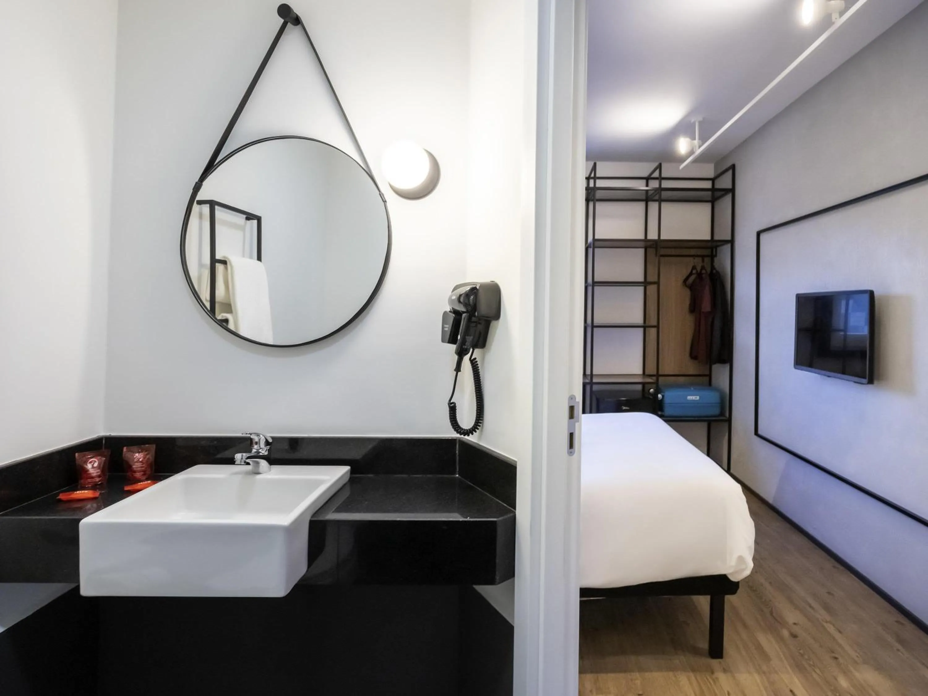 Bedroom, Bed in ibis Botucatu