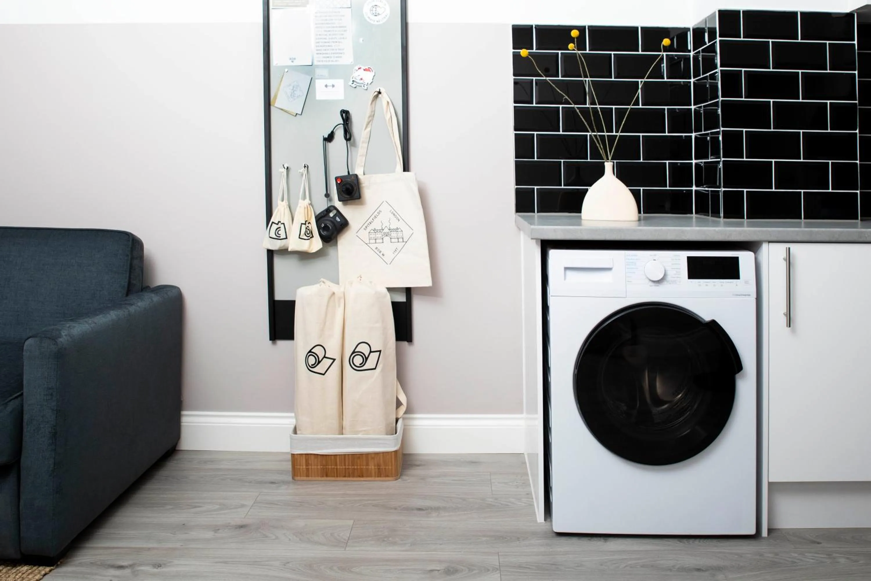 washing machine in Bob W London Spitalfields