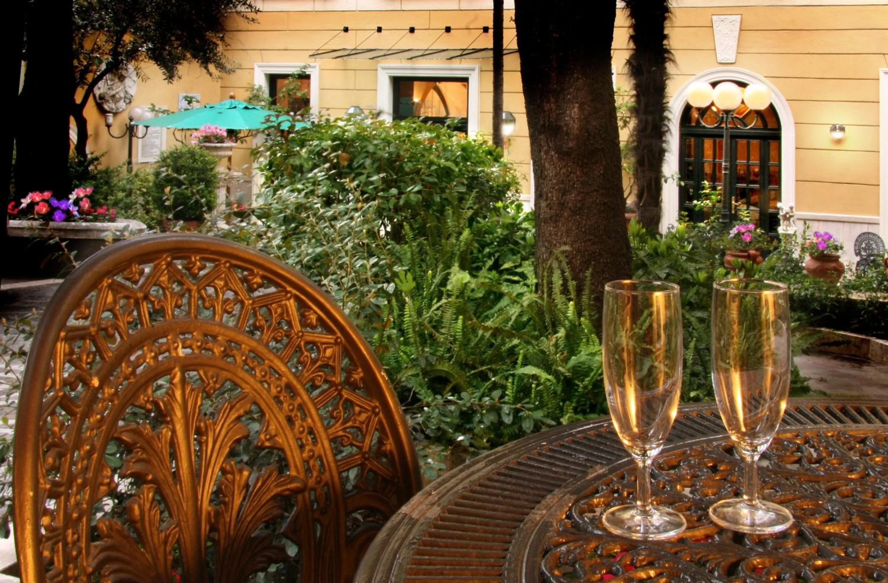 Balcony/Terrace in Hotel Villa San Lorenzo Maria