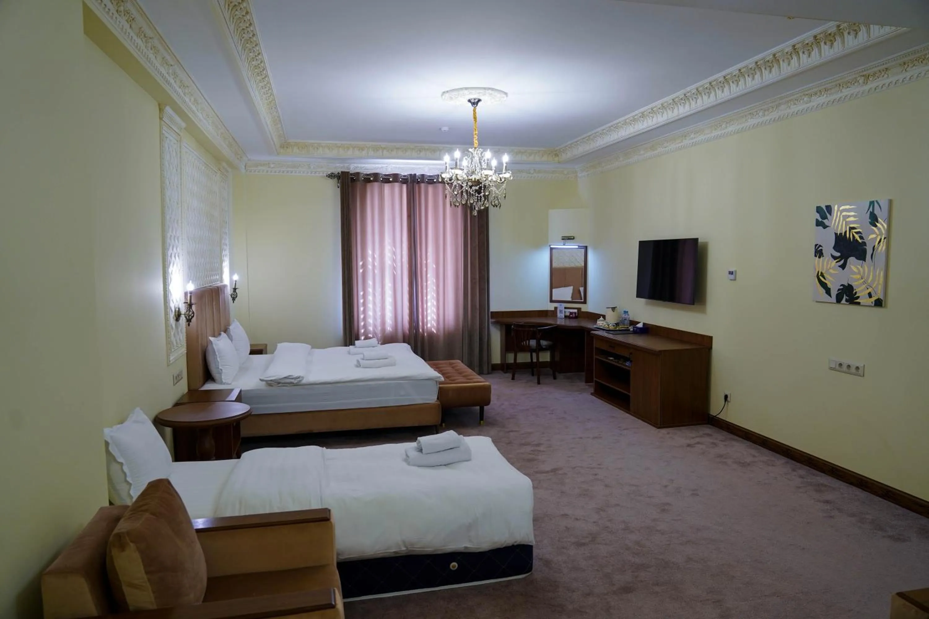 Bed in Sangzor Boutique Hotel