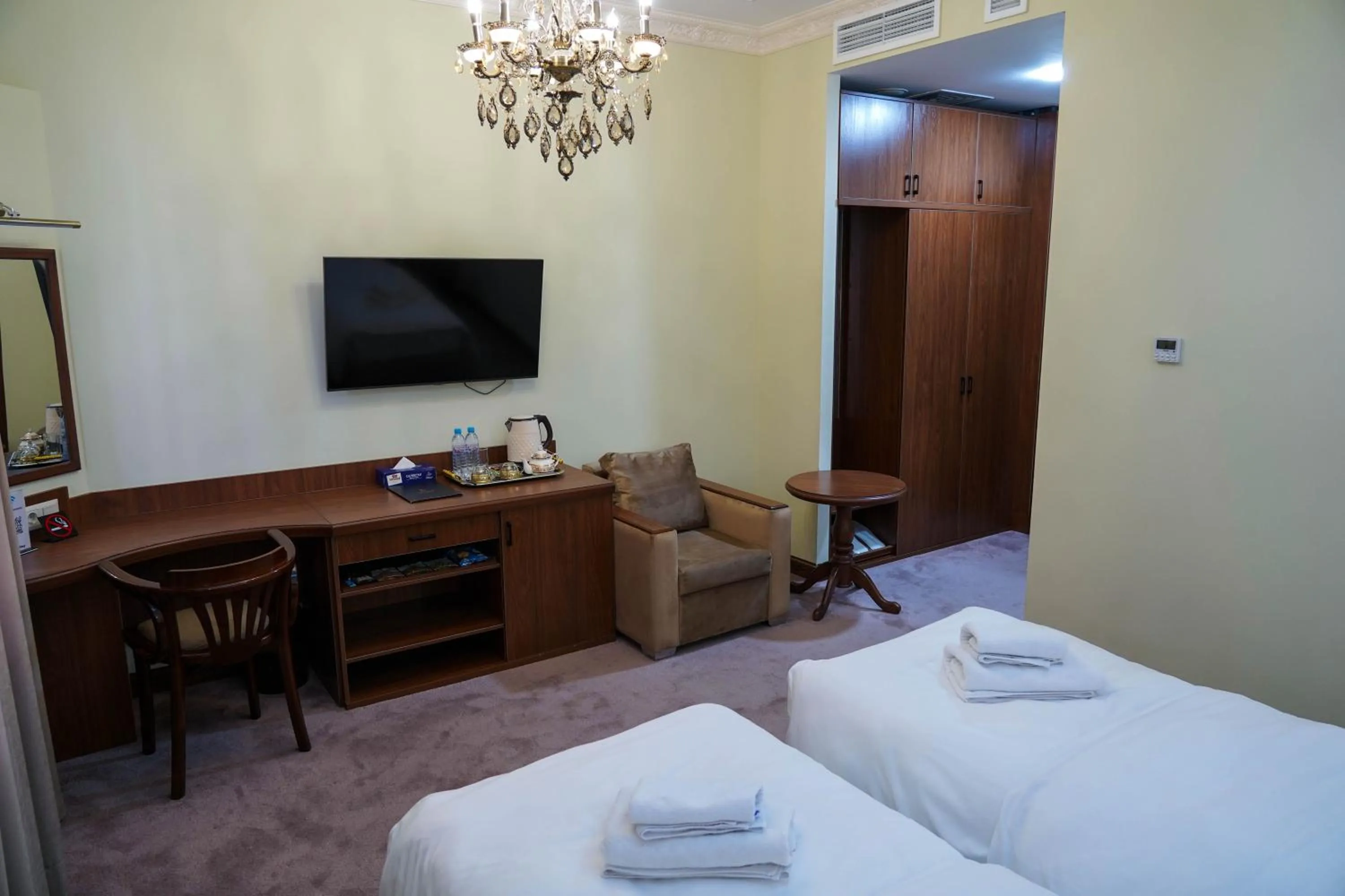 Bed in Sangzor Boutique Hotel